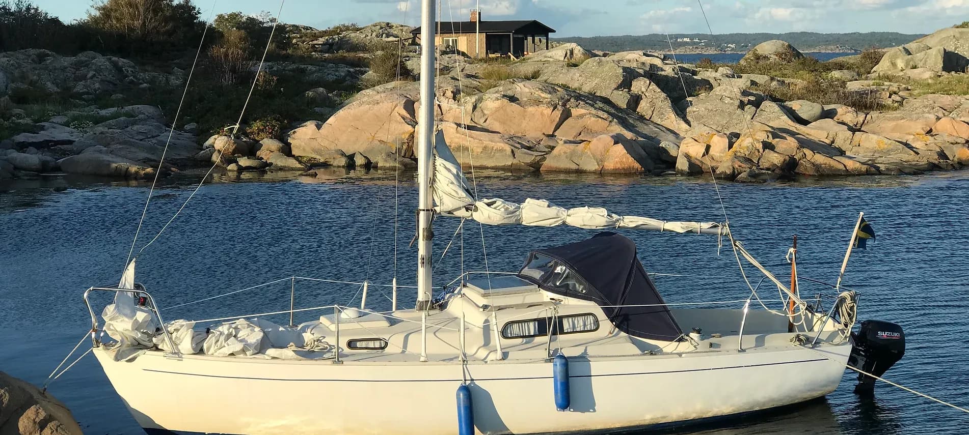 Tekne - Göteborg Kiralık Albin Viggen 23 7.1m Yelkenli Yat