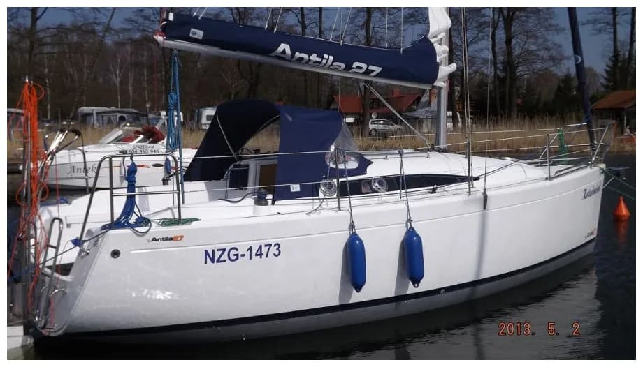 Boat - Rent a 8.3m Antila 27 Sailing Yacht in Gizycko