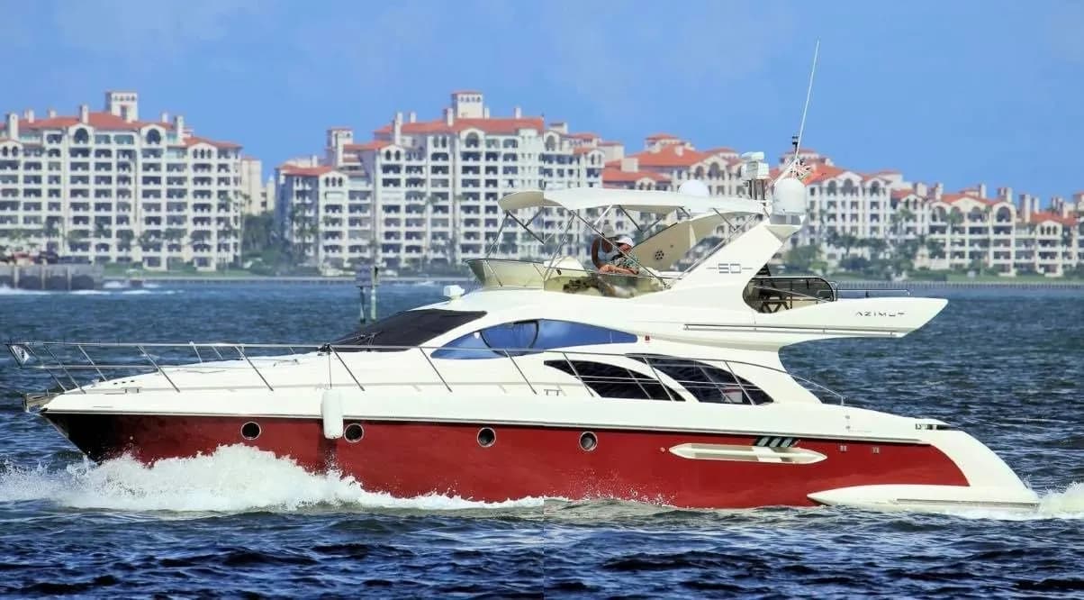 Tekne - Miami 16.8m Kiralık 3 Kabinli Motoryat