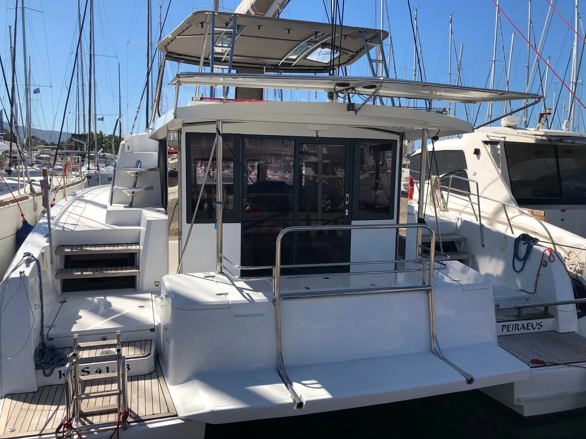Boot - Explore Athens on a 12.35m Bali 4.1 Catamaran Rental