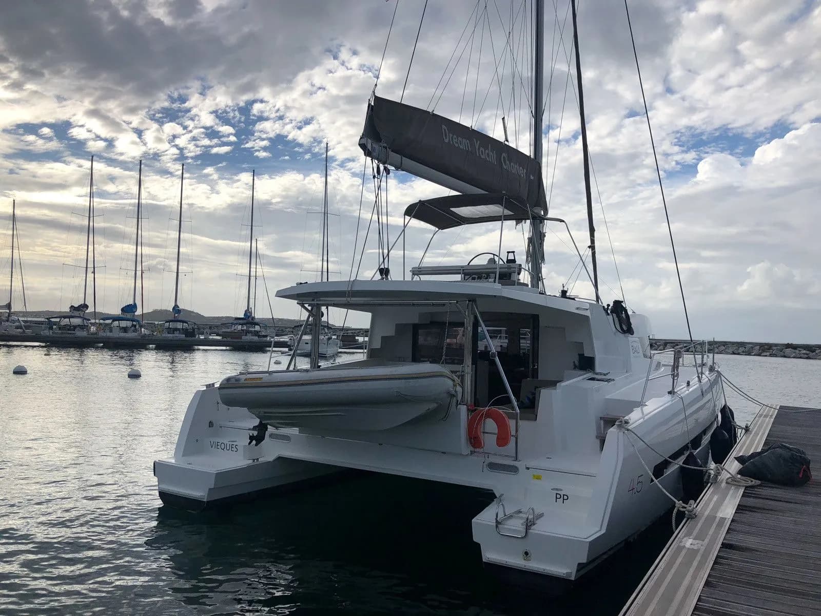 Boat - Explore Anse Marcel on a 13.6m Bali 4.5 Catamaran Rental