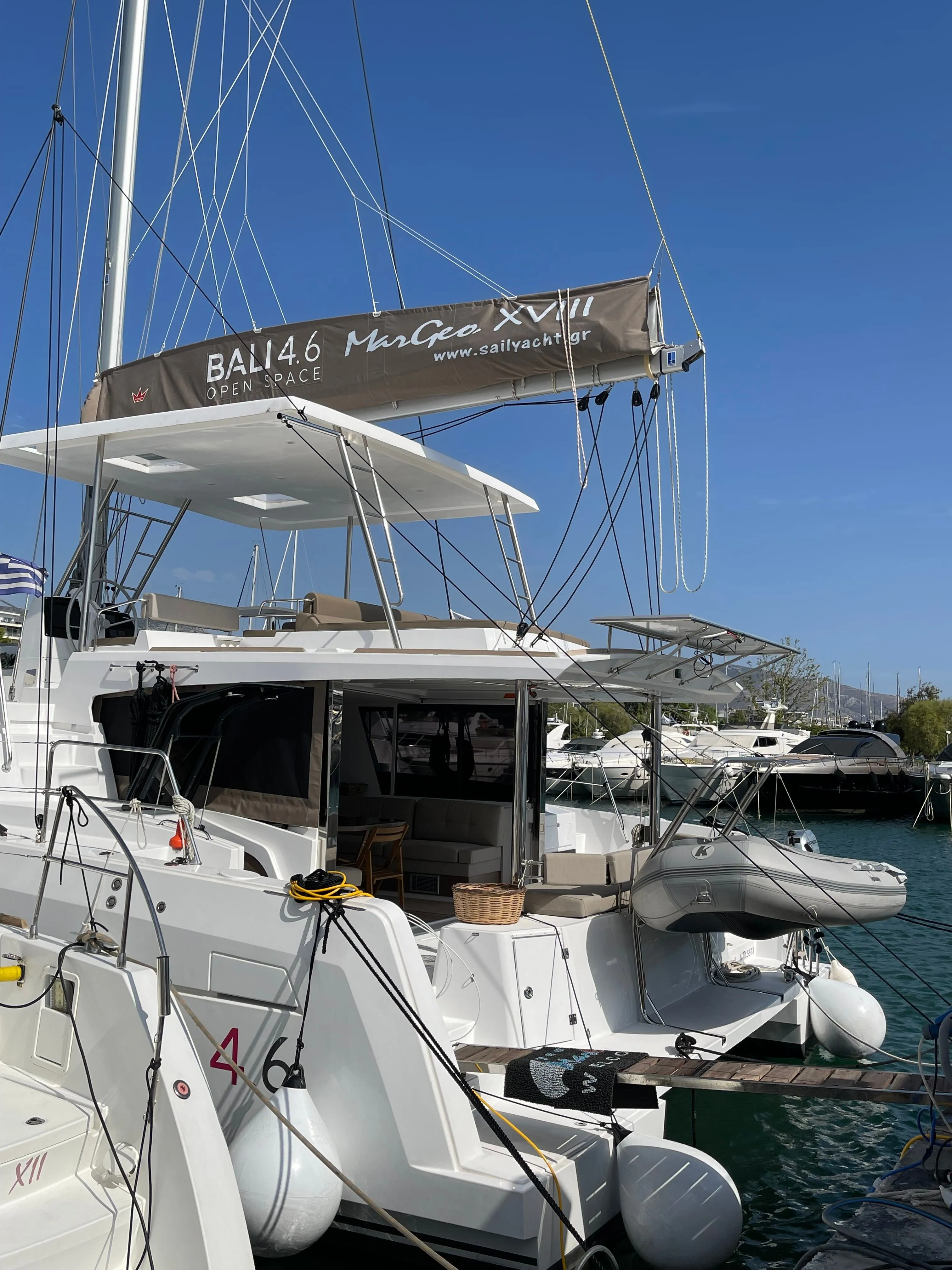 Boat - 14.28m Athens Catamaran Hire