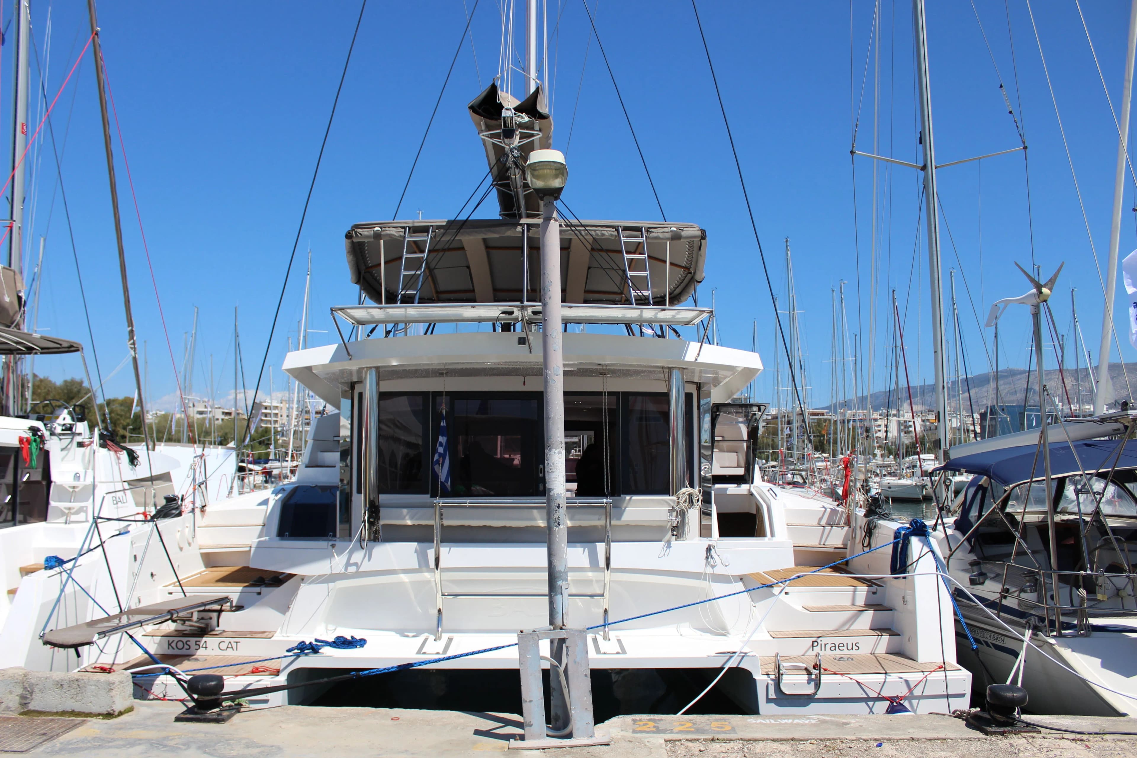 Boat - Explore Athens on a 16.8m 5 Cabin Catamaran Rental