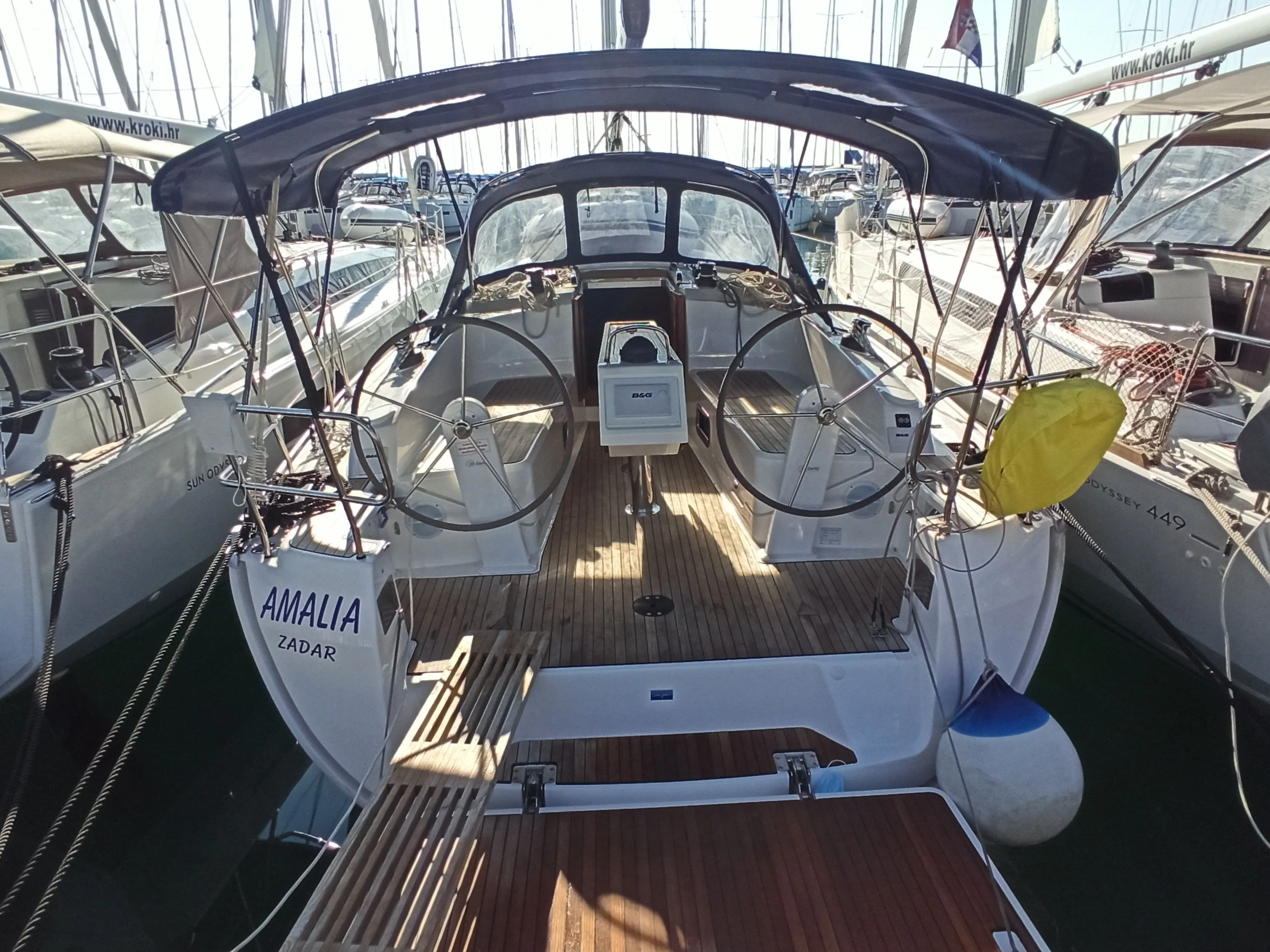 Boat - 11.2m Sukosan Sailing Yacht Bavaria Cruiser 37 Hire