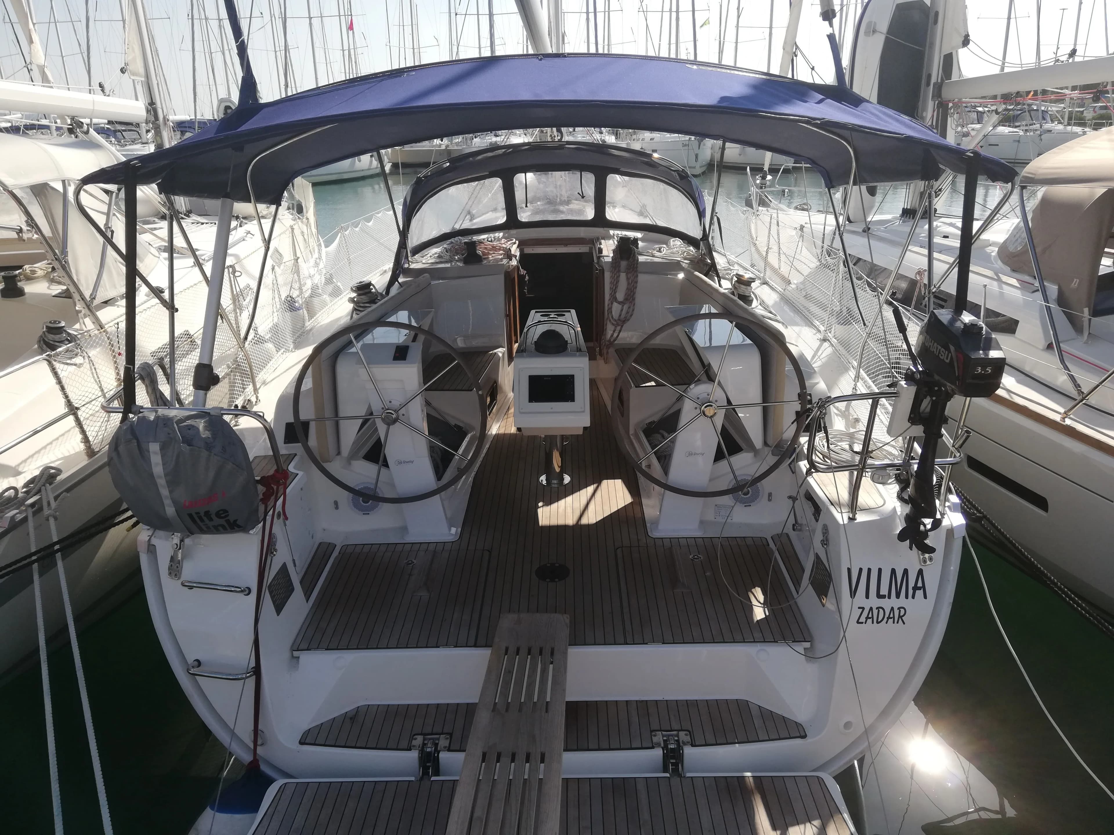 Boat - Explore Sukosan on a 12.35m Bavaria Cruiser 41 Sailing Yacht Rental