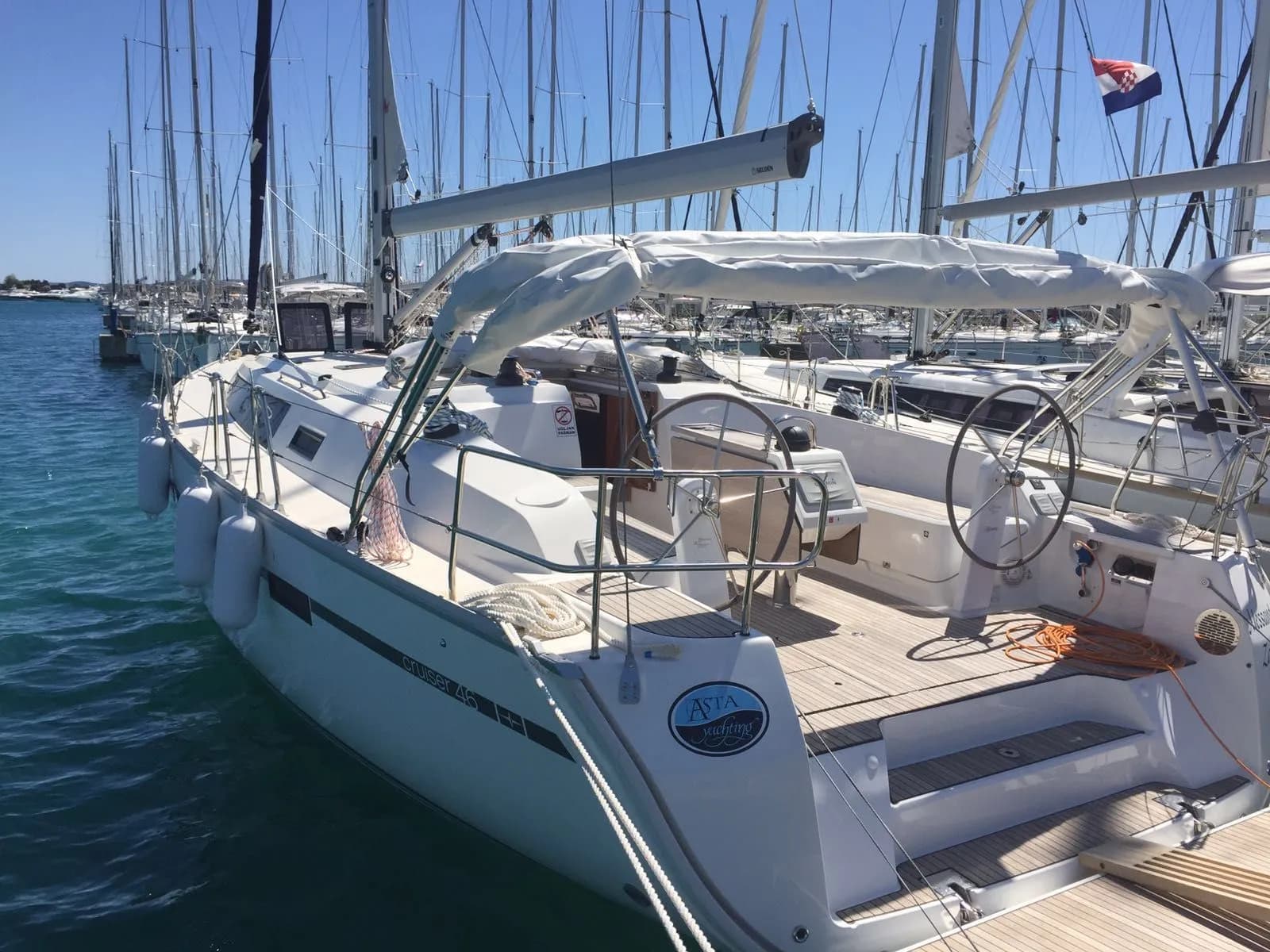 Boat - Charter a 14.27m Bavaria Cruiser 46 in Sukosan