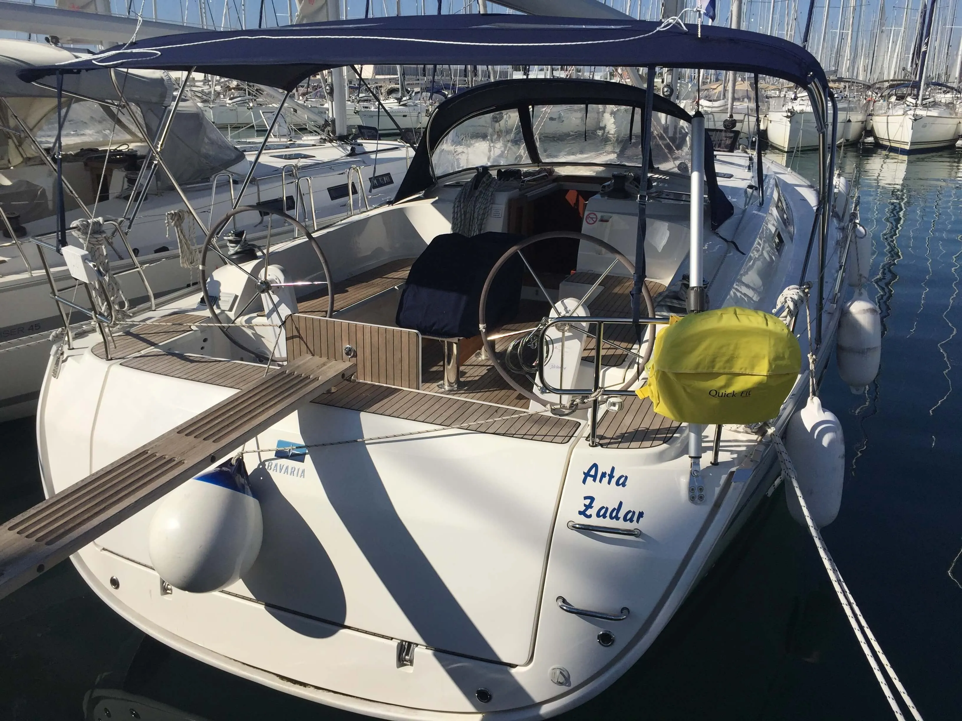Boat - 14.27m Sukosan Bavaria Cruiser 46 Sailing Yacht Hire