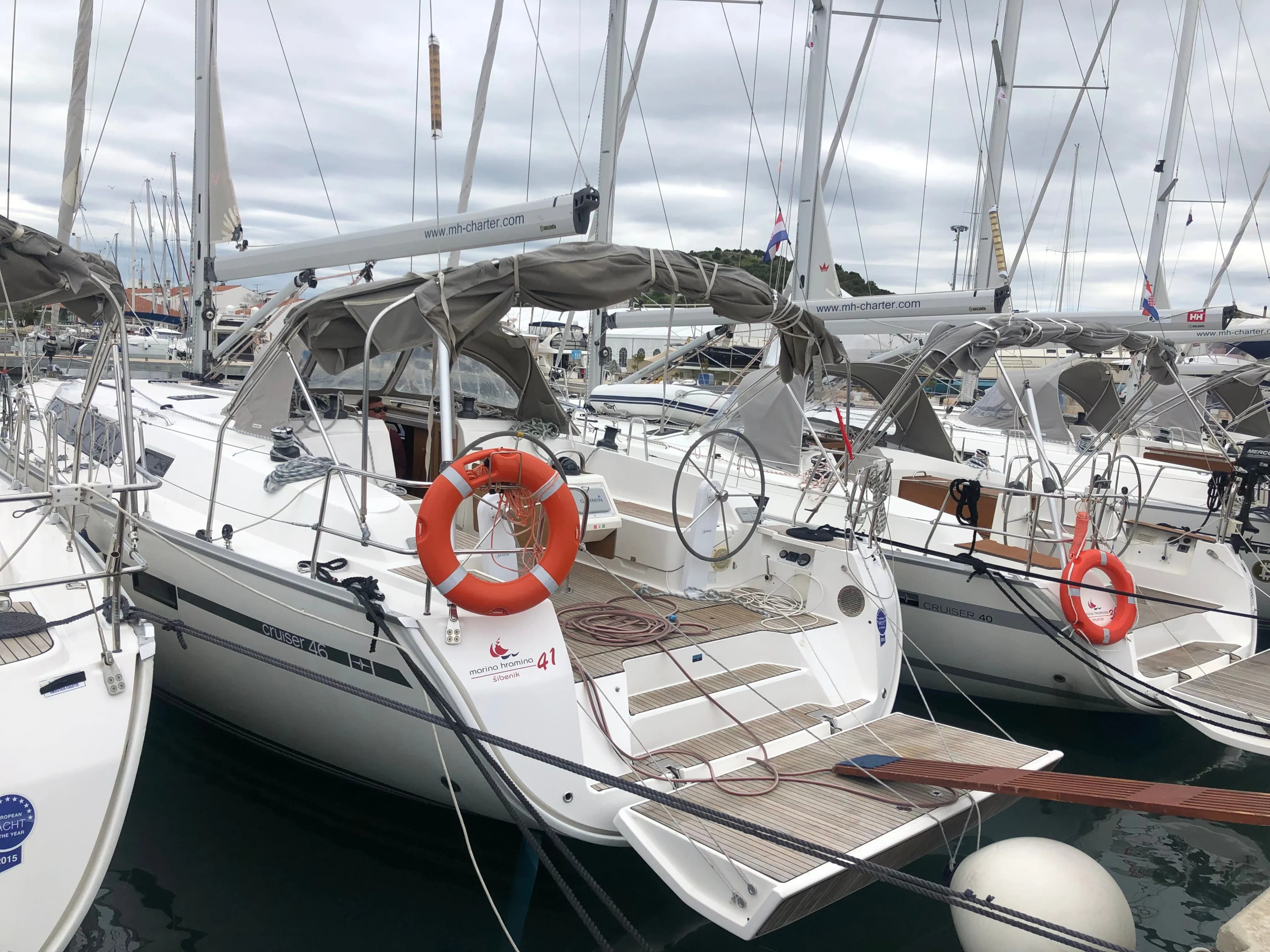 Boat - Explore Murter on a 14.27m Rental Sailing Yacht Bavaria Cruiser 46
