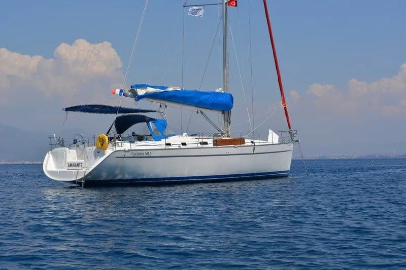 Boot - Explore Athens on a 15.62m Rental Sailing Yacht Beneteau Cyclades 50