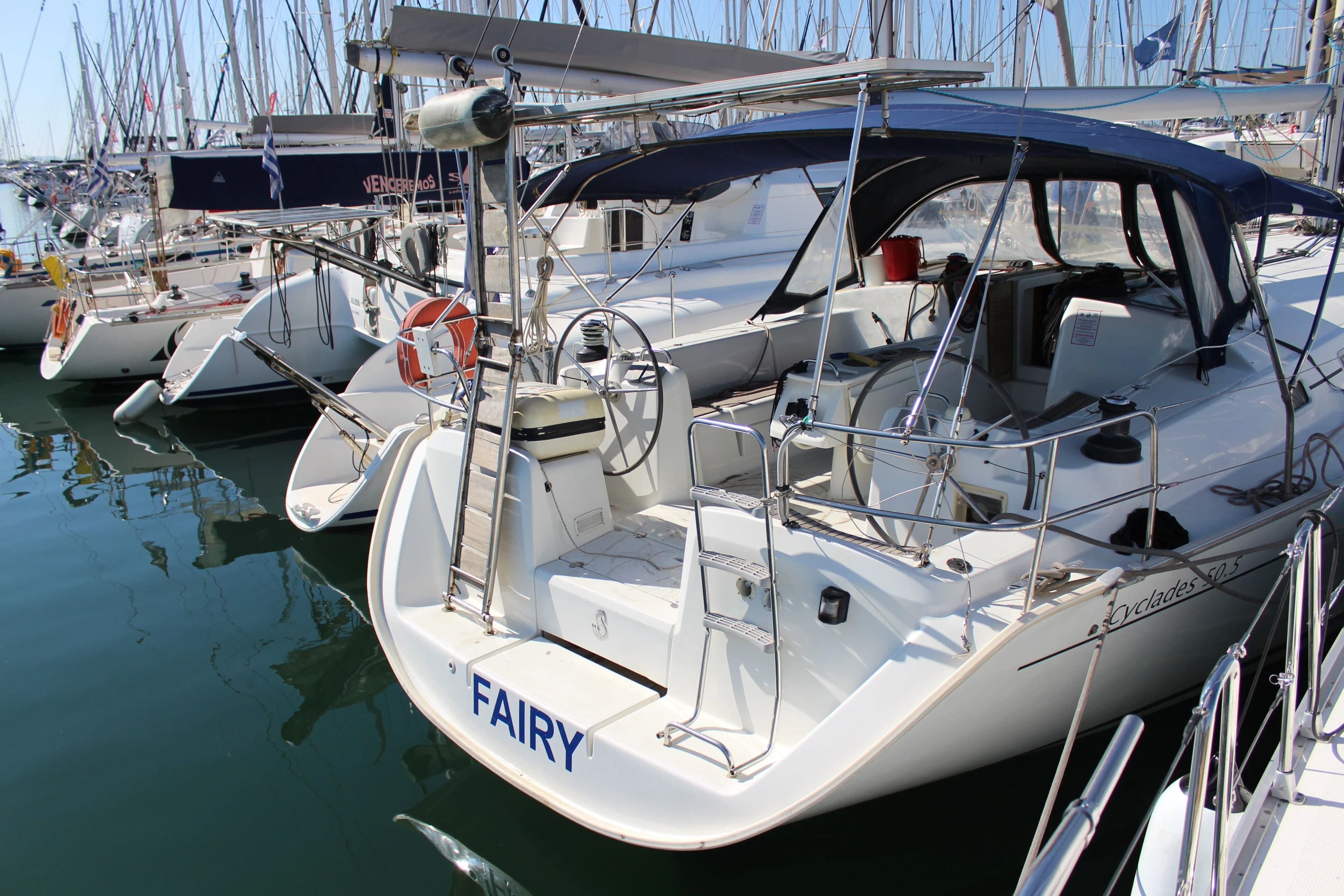 Boat - Explore Athens on a 15.24m Beneteau Cyclades 50 Sailing Yacht Rental