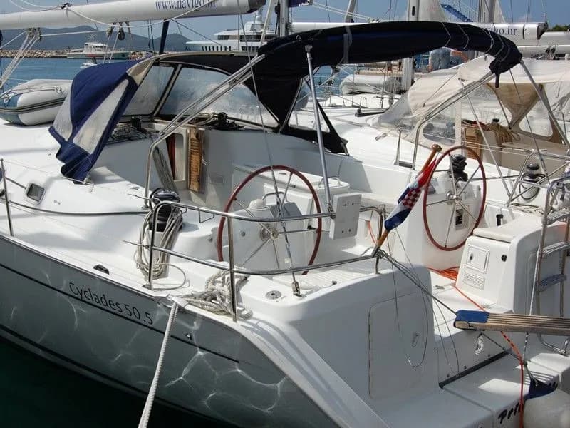 Boat - Explore Sukosan on a 15.62m Rental Beneteau Cyclades 50