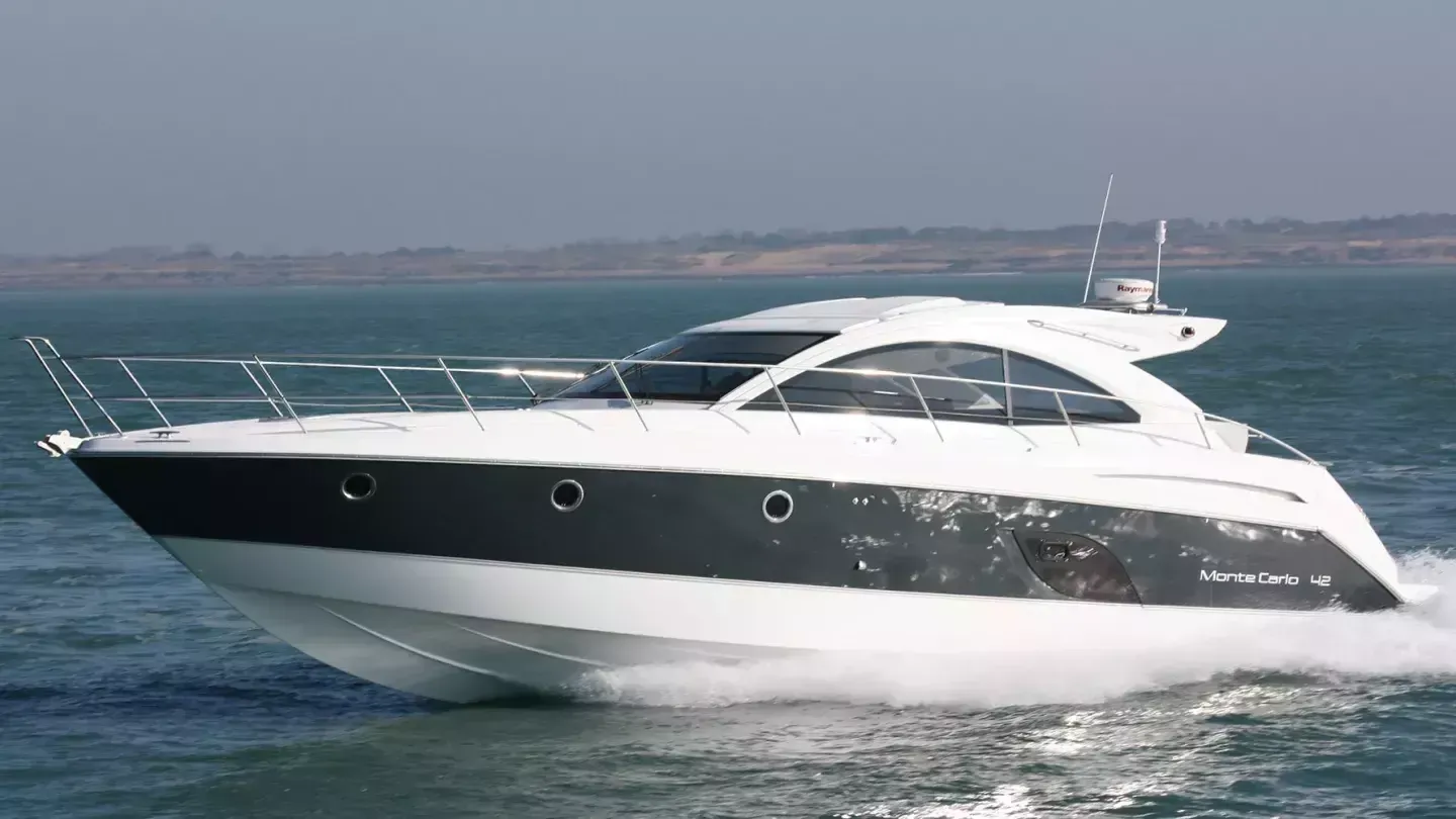 Boat - Explore Antibes on a 13.5m Beneteau Monte Carlo 42 Motor Yacht Rental