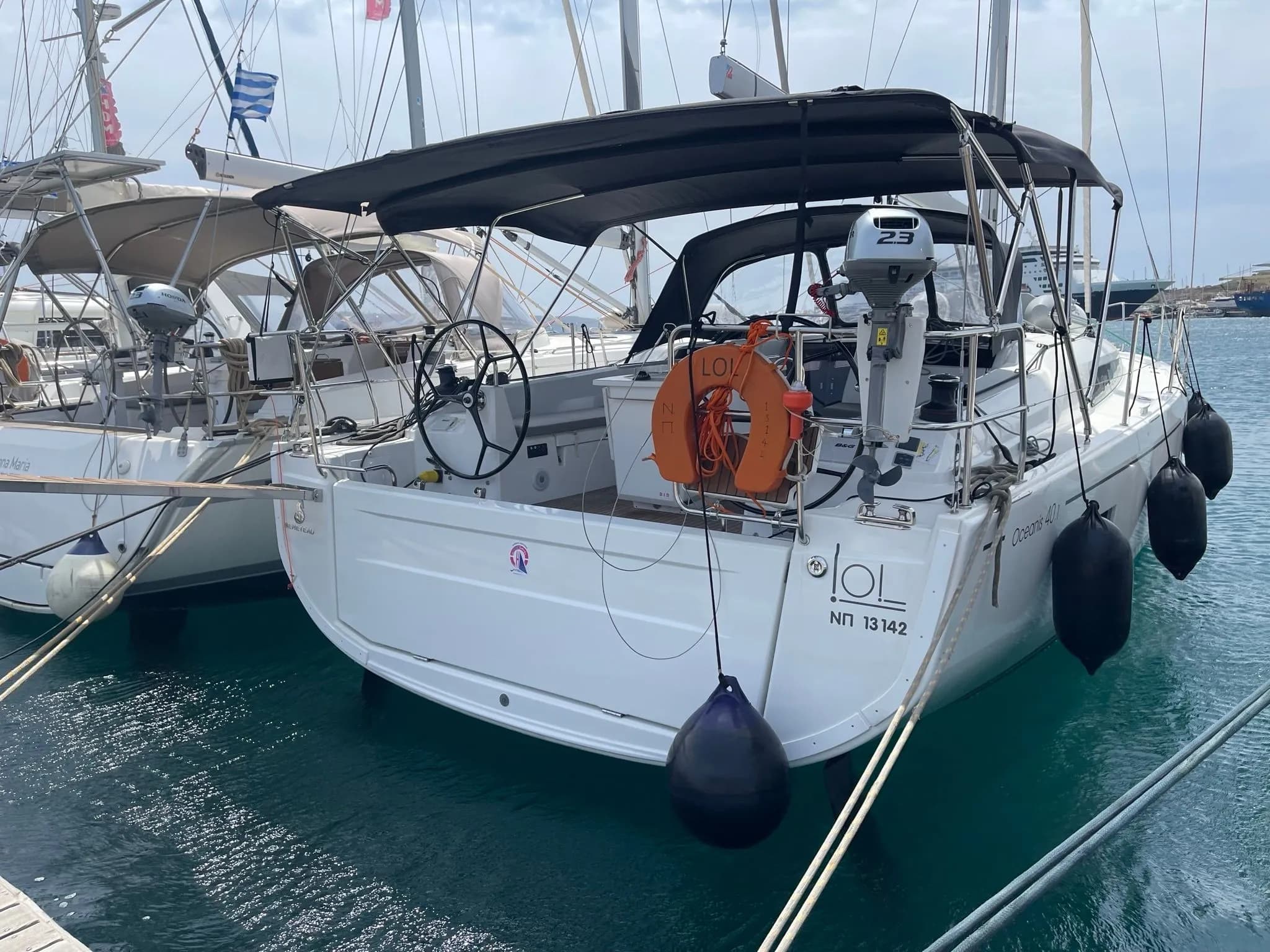 Tekne - Lavrion Kiralık Beneteau Oceanis 40.1 12.43m Yelkenli Yat