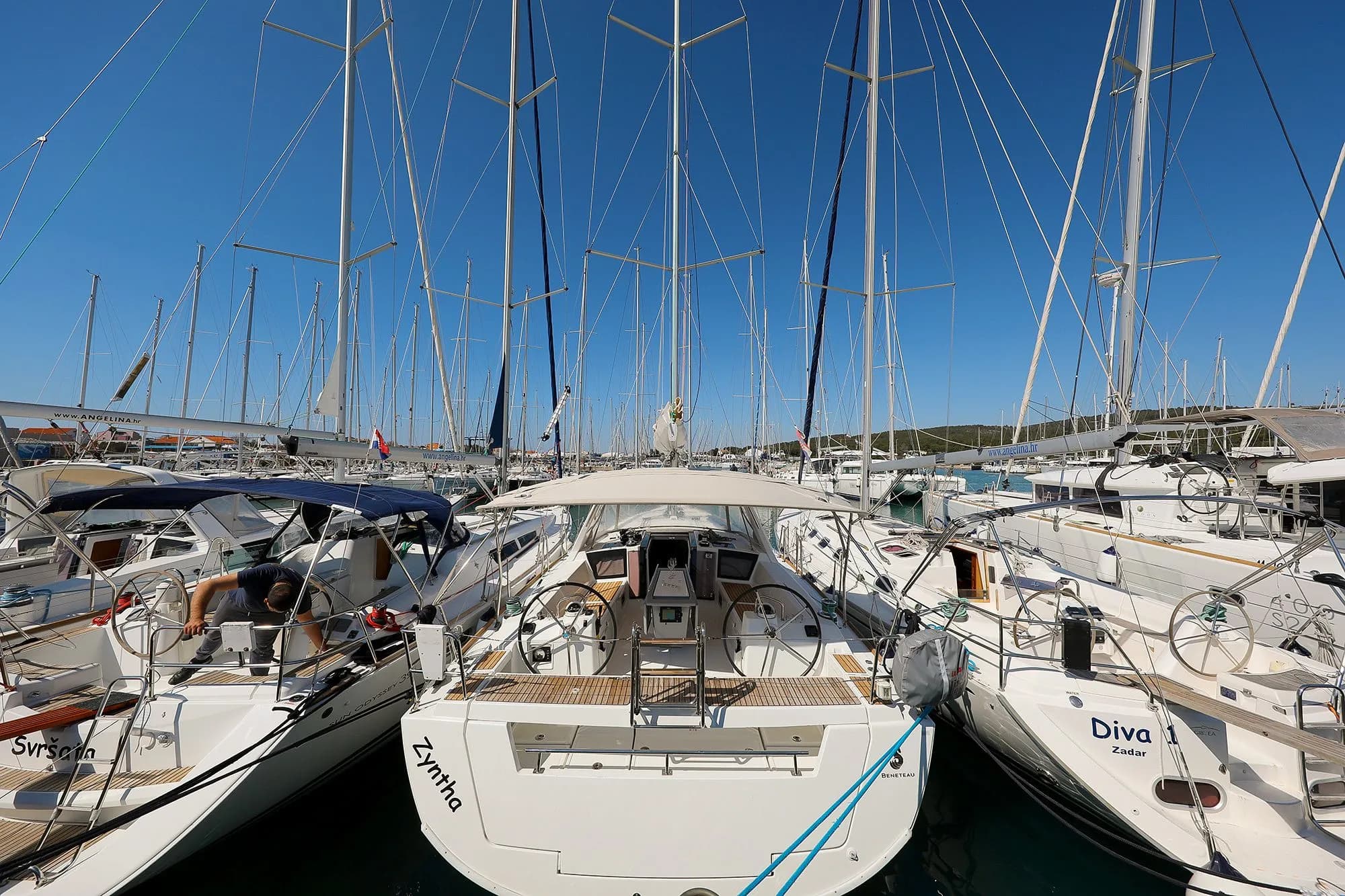 Boat - Explore Sukosan on a 12.43m Rental Beneteau Oceanis 41