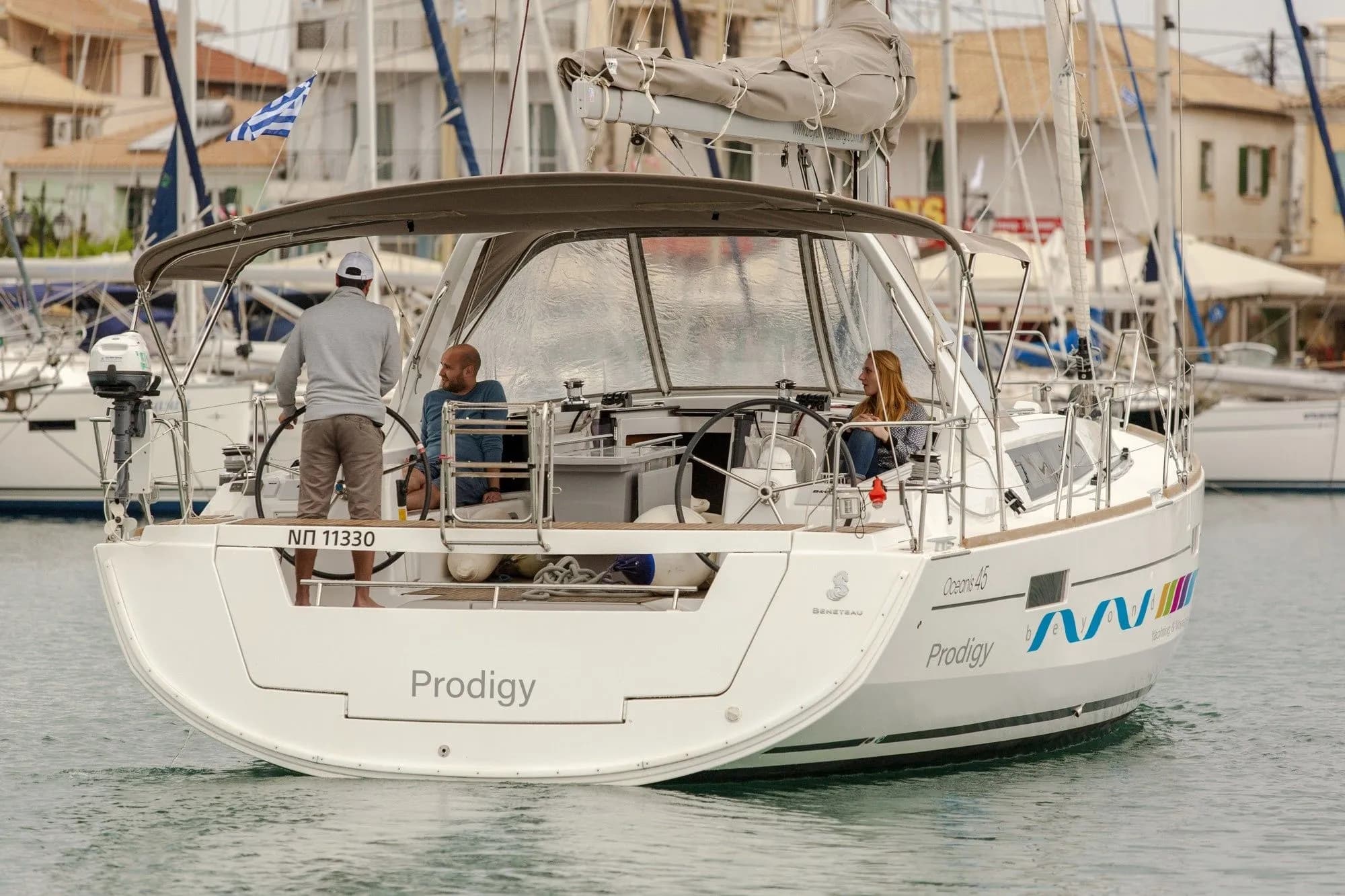 Tekne - Lefkada 13.94m Kiralık Yelkenli Yat Beneteau Oceanis 45
