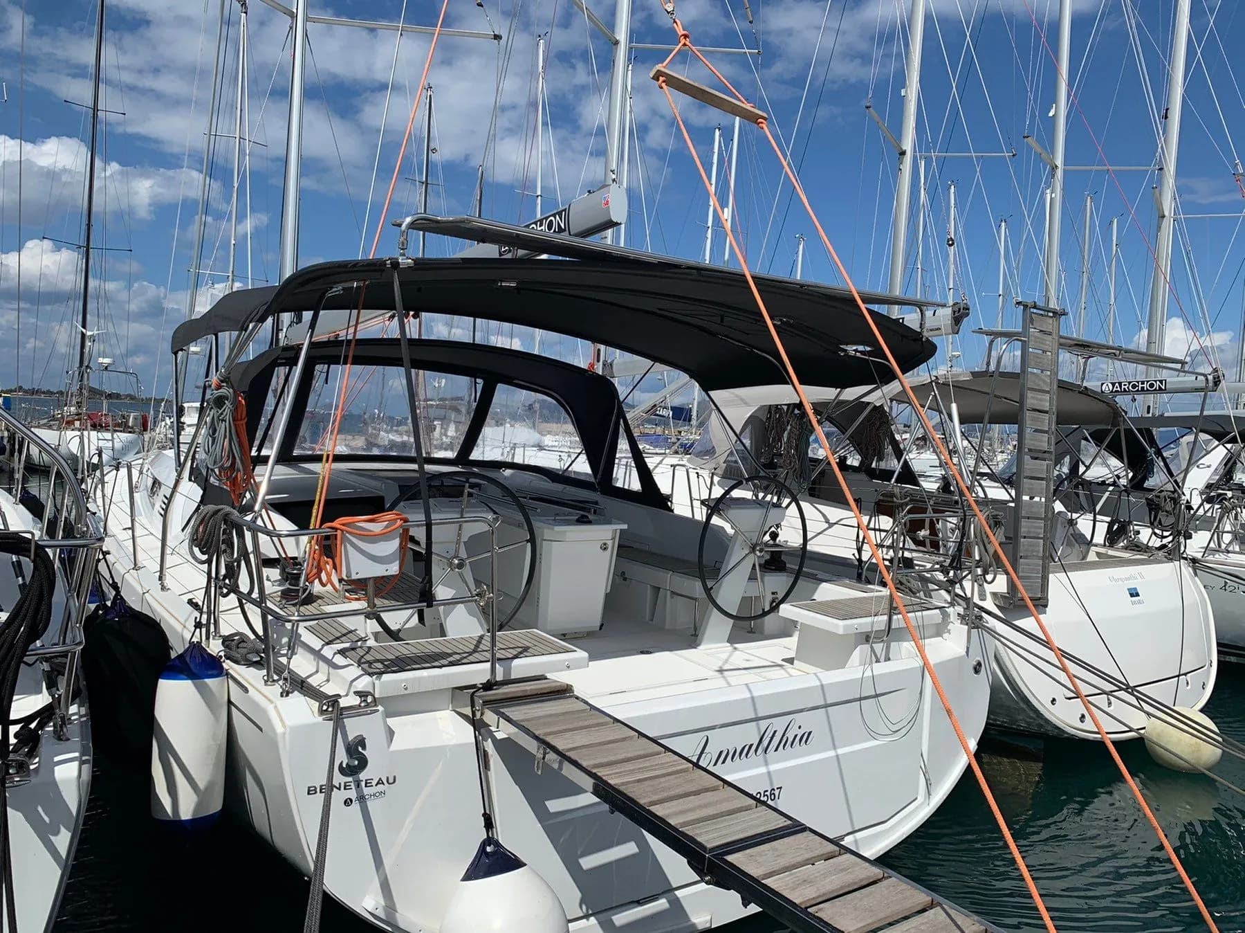 Boat - Explore Athens on a 14.63m Rental Sailing Yacht Beneteau Oceanis 46.1
