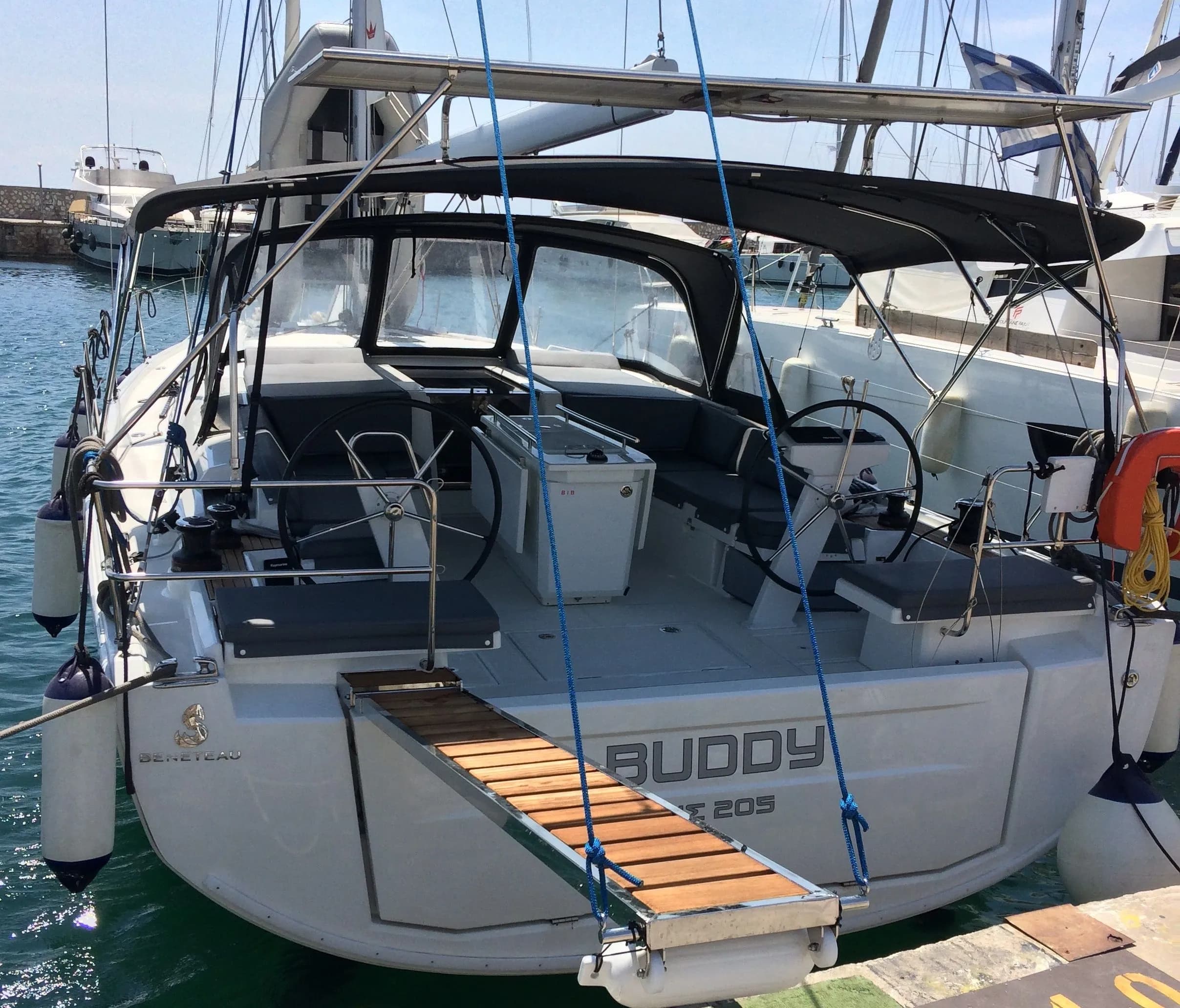 Boot - Charter a 14.6m Beneteau Oceanis 46.1 Sailing Yacht in Athens