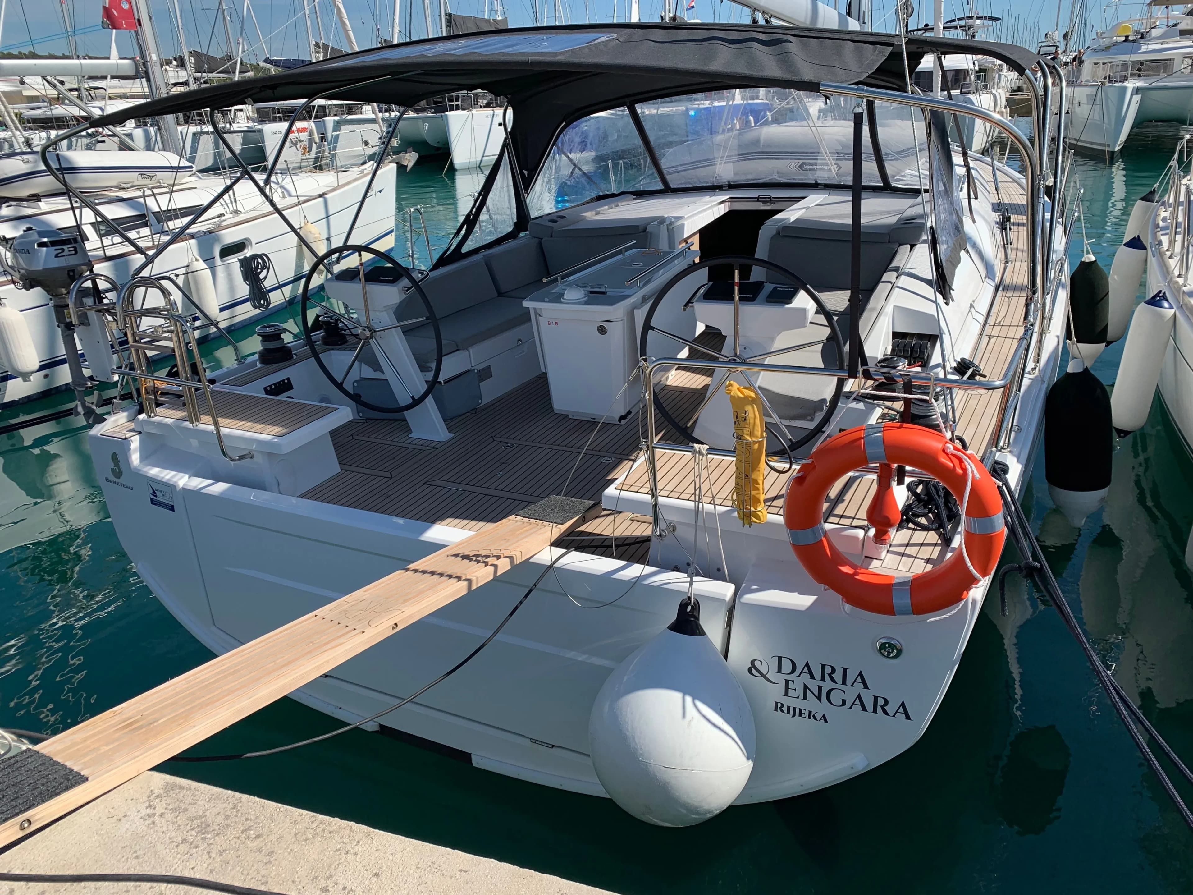 Boat - Explore Sukosan on a 14.6m Rental Sailing Yacht Beneteau Oceanis 46.1