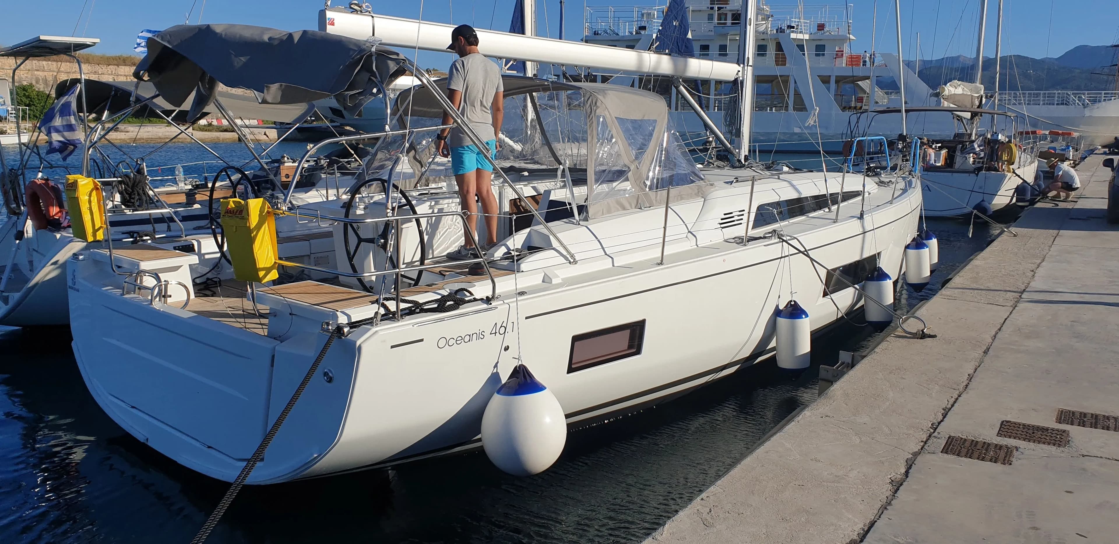 Tekne - Lefkada 14.63m Kiralık Beneteau Oceanis 46.1 Yelkenli Yat