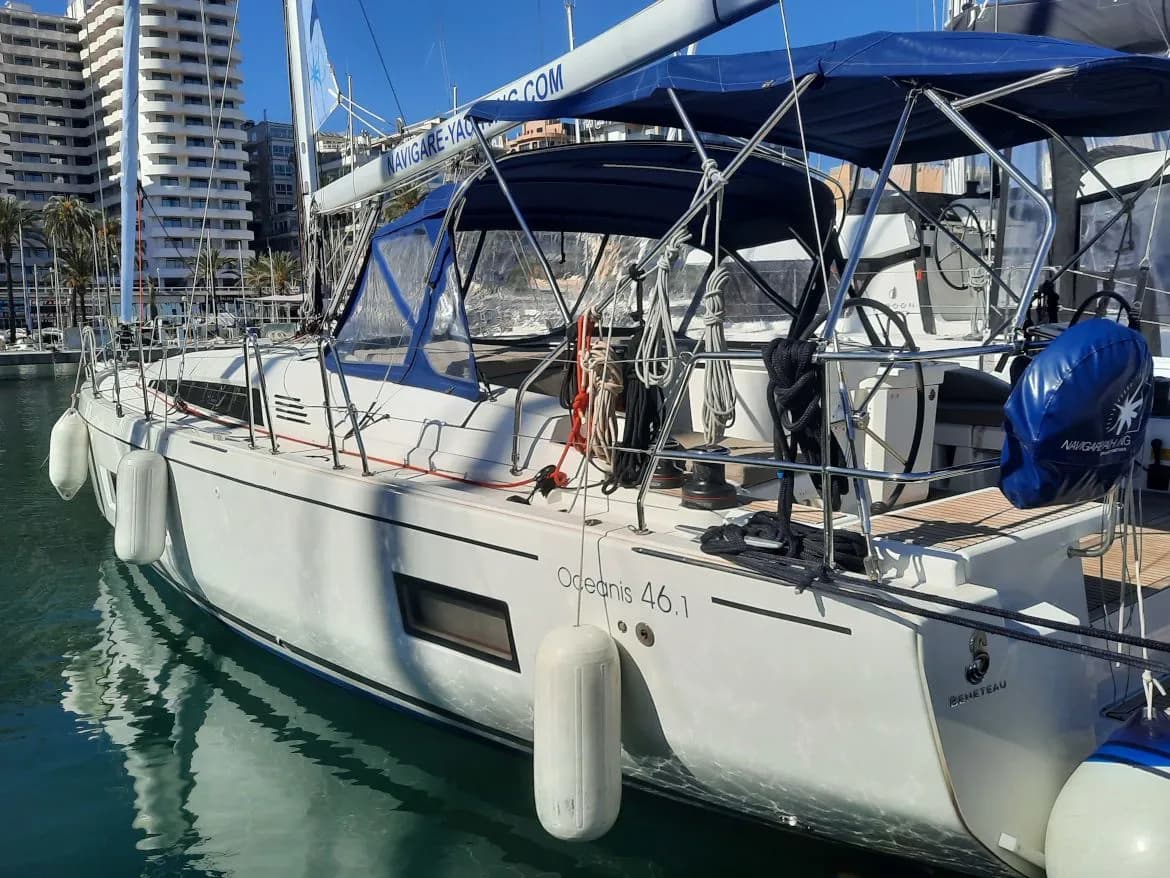 Tekne - Palma de Mallorca 14.6m Kiralık Yelkenli Yat Beneteau Oceanis 46.1