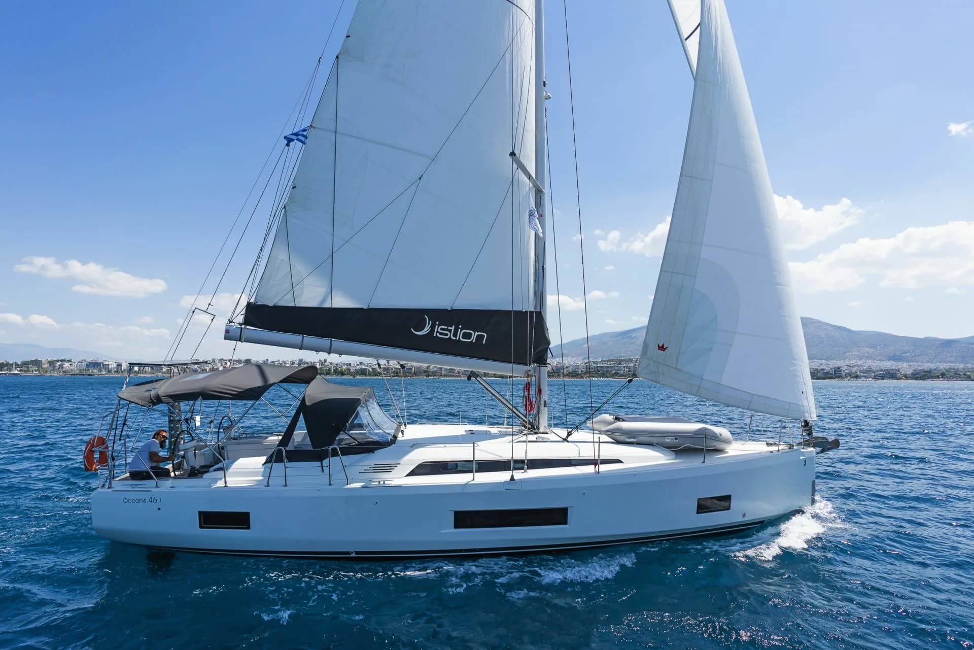 Boot - 14.6m Rhodes Town 5 Cabin Sailing Yacht Hire