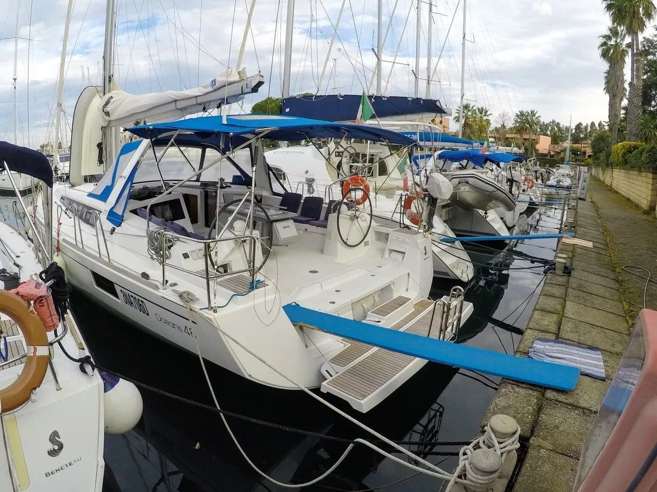 Tekne - Furnari Kiralık 4 Kabinli 14.6m Yelkenli Yat