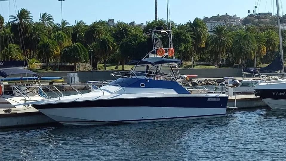 Boat - 9m Rio de Janeiro Motor Yacht Carbrasmar 28 Hire