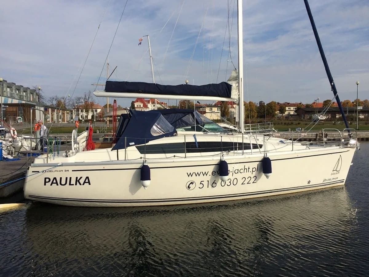 Boat - Explore Gizycko on a 10.57m Rental Sailing Yacht Delphia 34