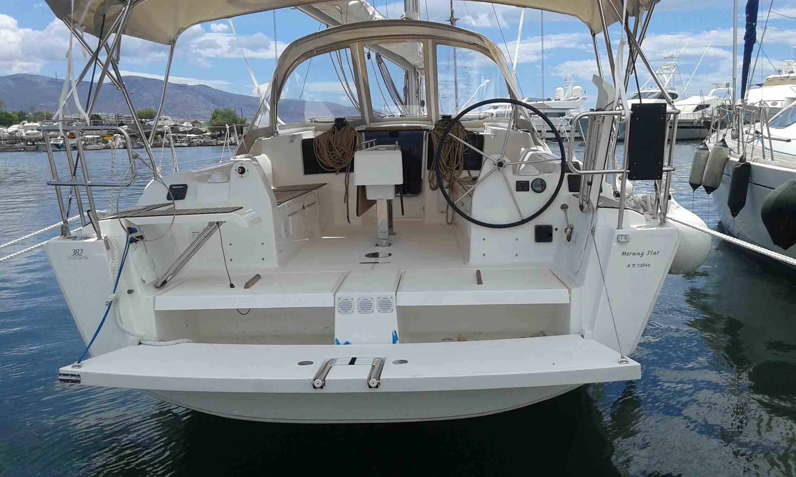 Boat - Charter a 11.23m Dufour 382 Sailing Yacht in Athens