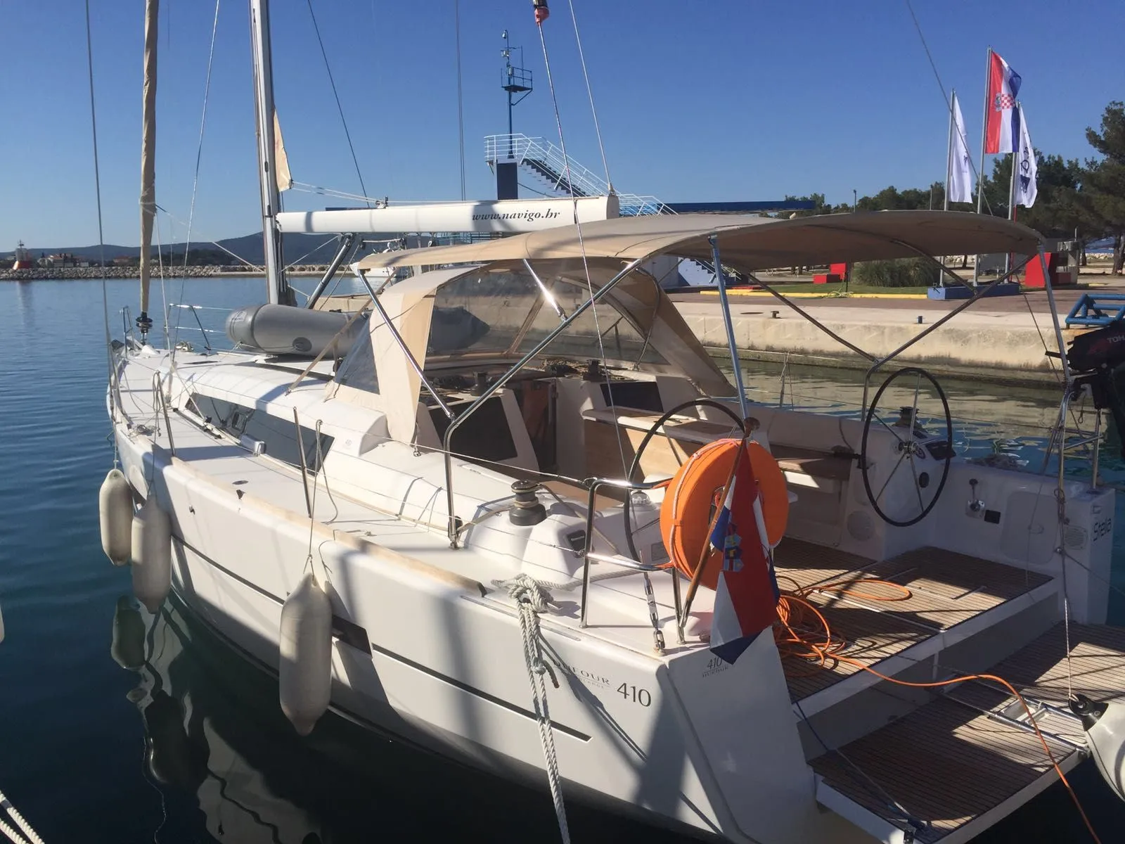 Boat - Explore Sukosan on a 12.35m 3 Cabin Sailing Yacht Rental