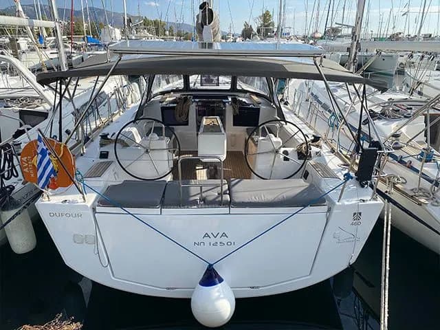 Boot - Explore Gouvia on a 14.15m Rental Sailing Yacht Dufour 460 GL
