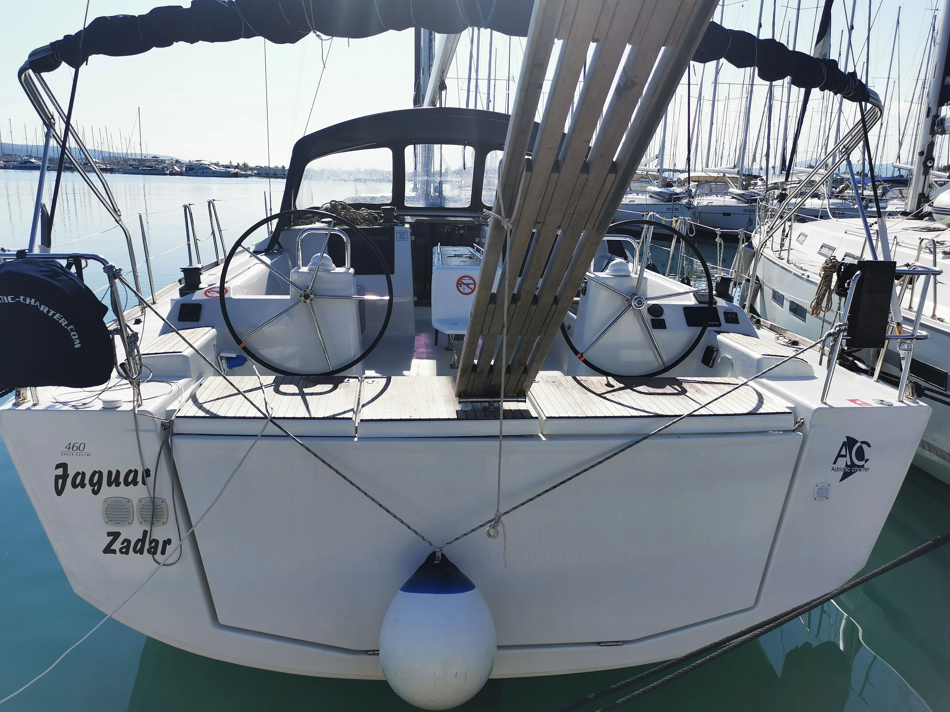 Boat - 14.15m Sukosan Dufour 460 GL Sailing Yacht Hire