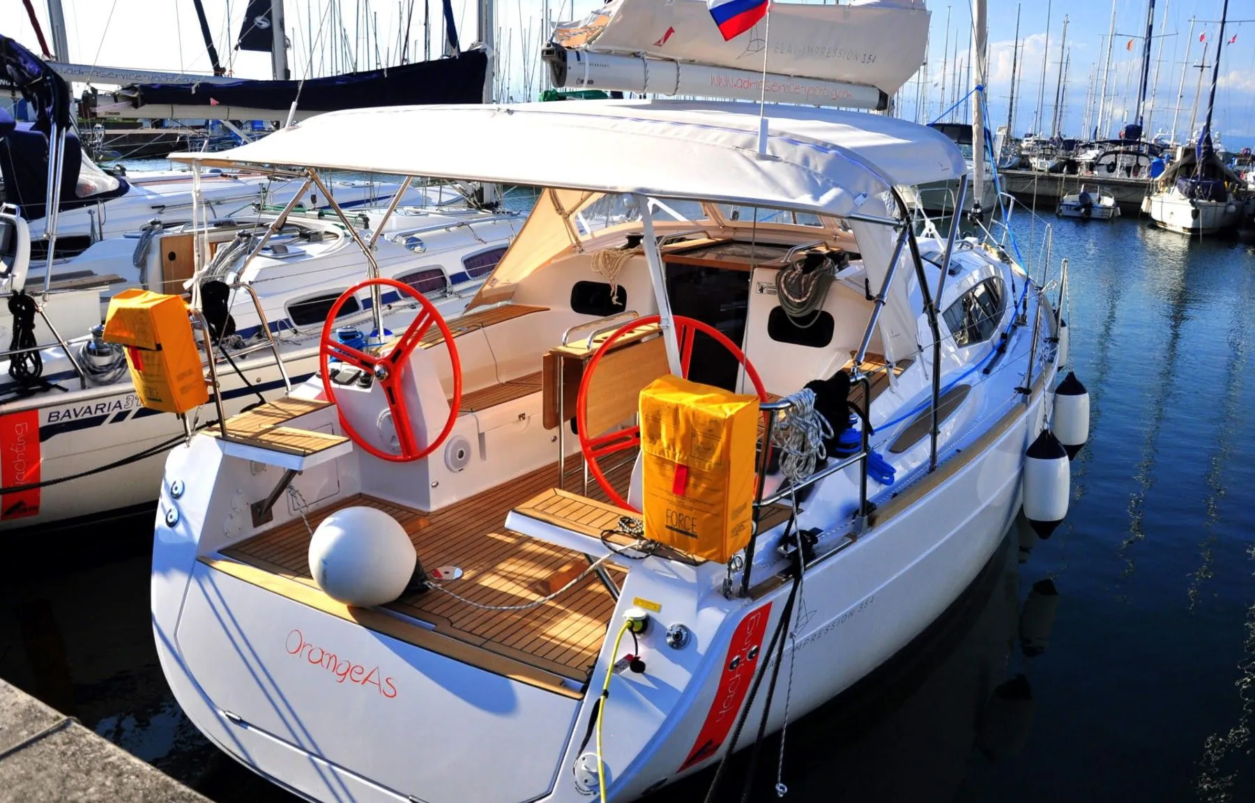 Boat - Rent a 9.9m Elan 354 Impression Sailing Yacht in Izola