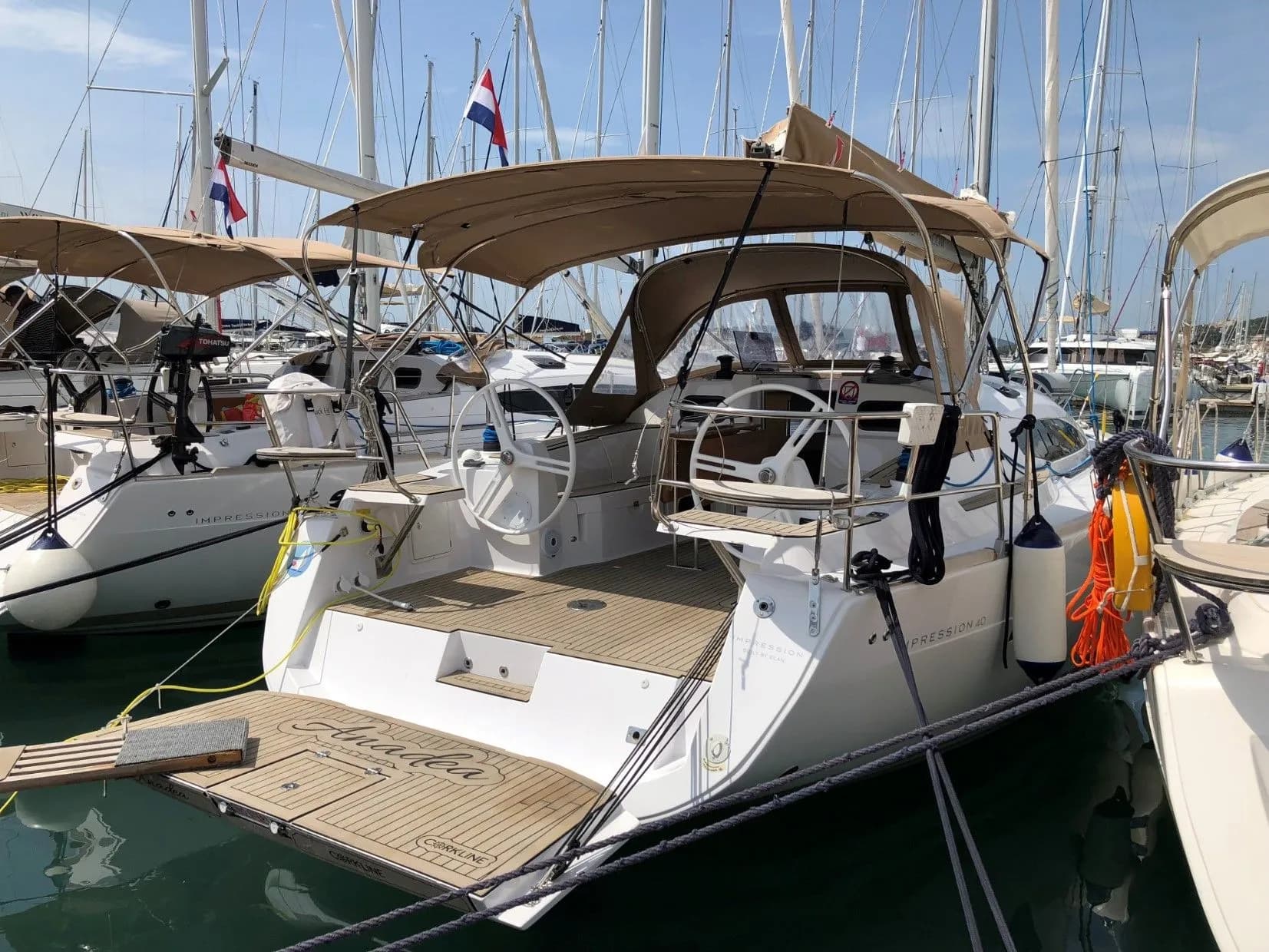 Tekne - Biograd na Moru 11.9m Kiralık 3 Kabinli Yelkenli Yat