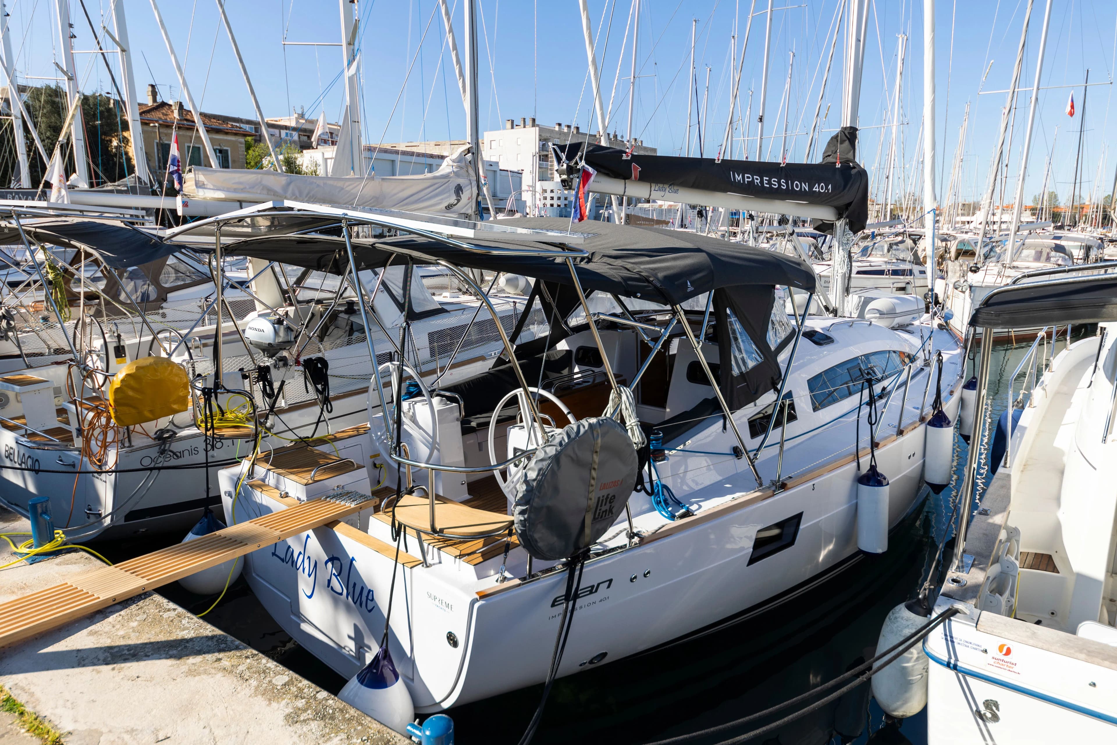 Tekne - Zadar 11.9m Kiralık Elan 40.1 Impression Yelkenli Yat