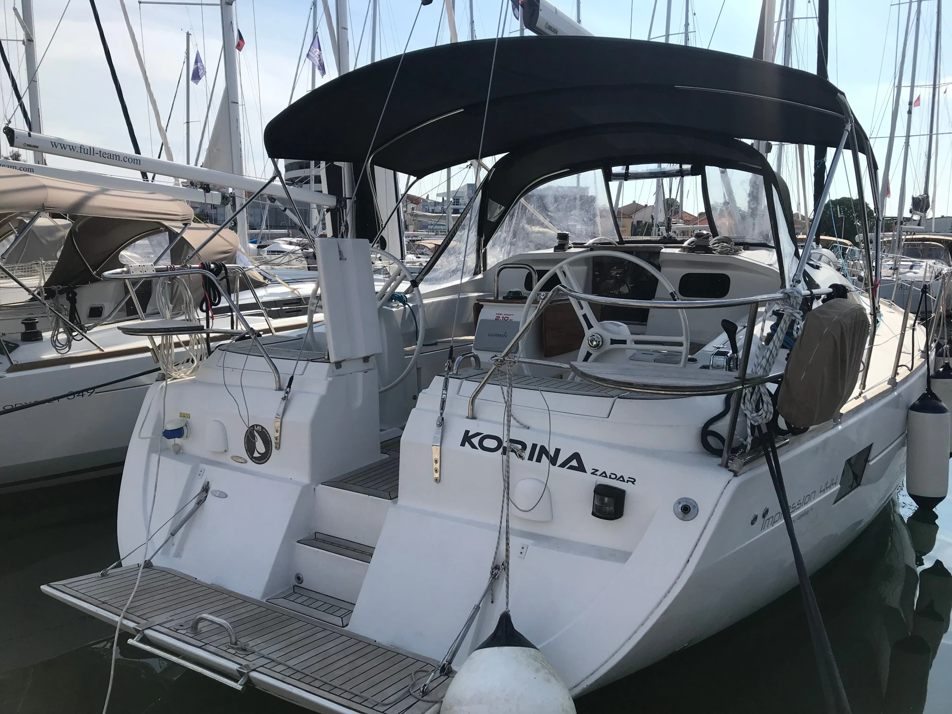 Tekne - Biograd na Moru Kiralık 4 Kabinli 13.85m Yelkenli Yat