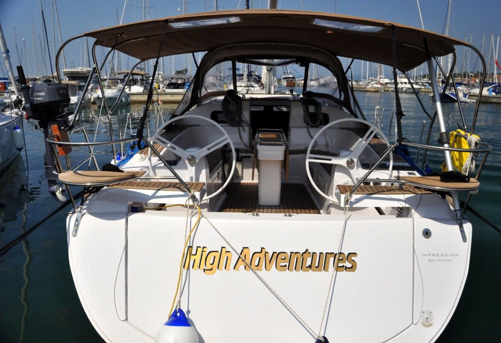 Boat - Explore Izola on a 13.85m Rental Elan 45