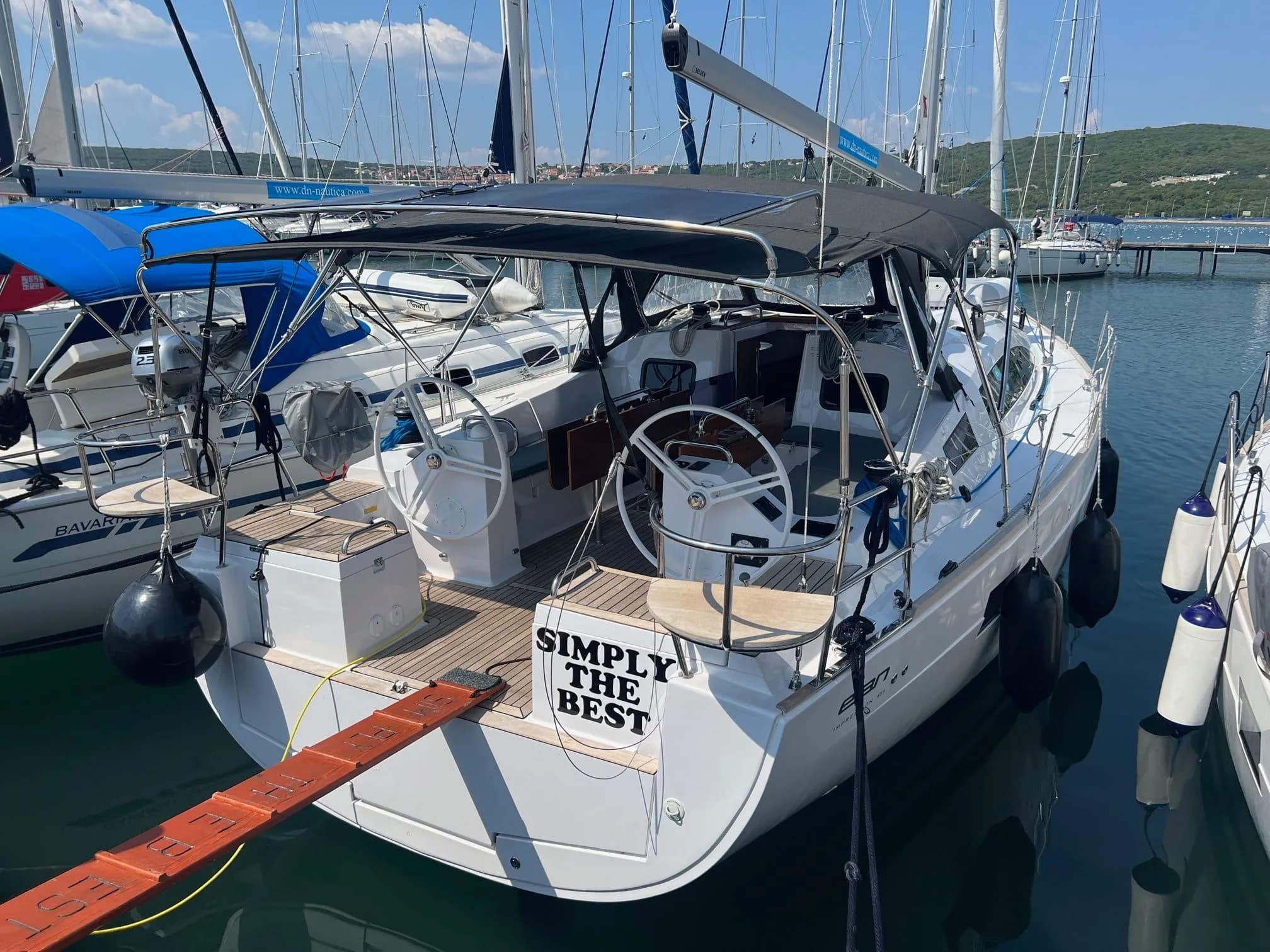 Boat - Charter a 13.85m Sailing Yacht Elan 45 in Punat