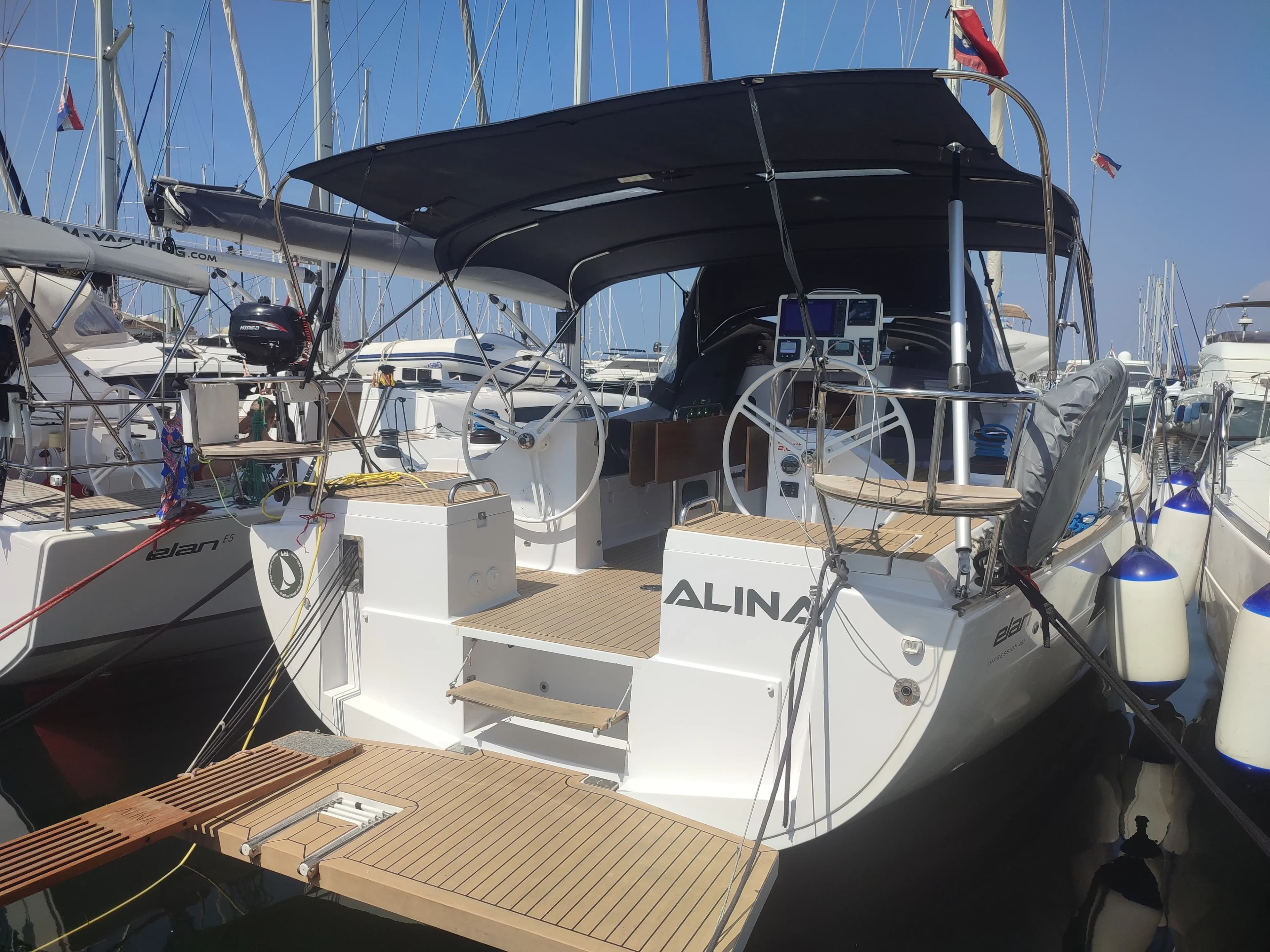 Tekne - Biograd na Moru Kiralık Elan 45.1 Impression 13.85m 