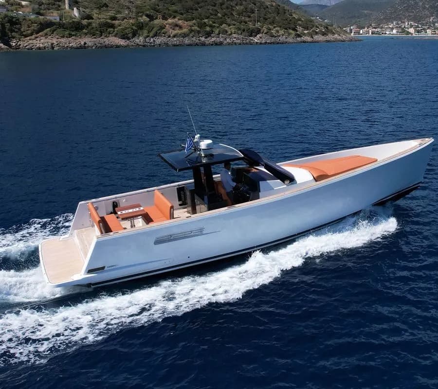 Tekne - Mykonos City 12.84m Kiralık Motoryat Fjord 40