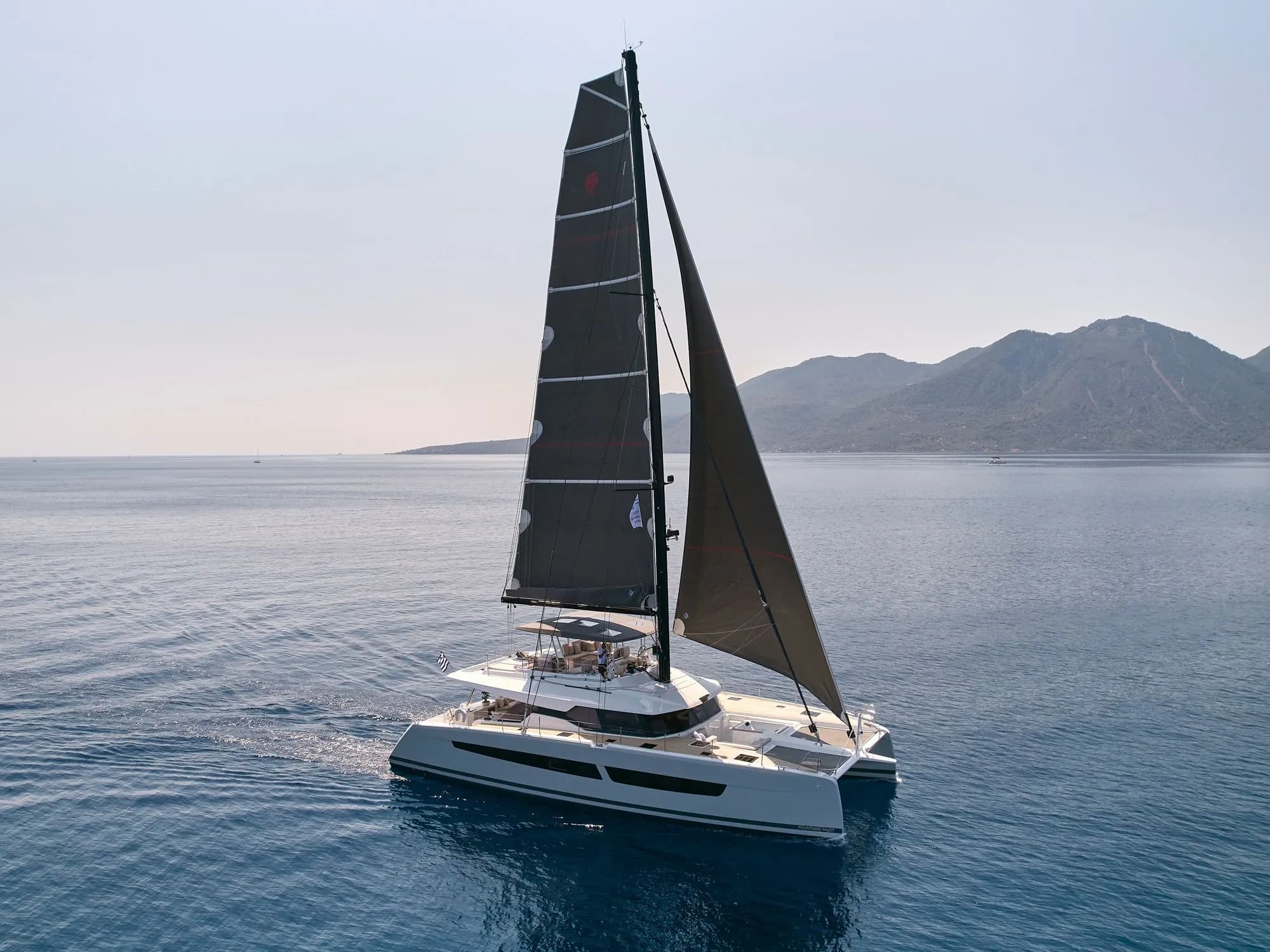 Boat - 20.43m Athens Fountaine Pajot Alegria 67 Hire
