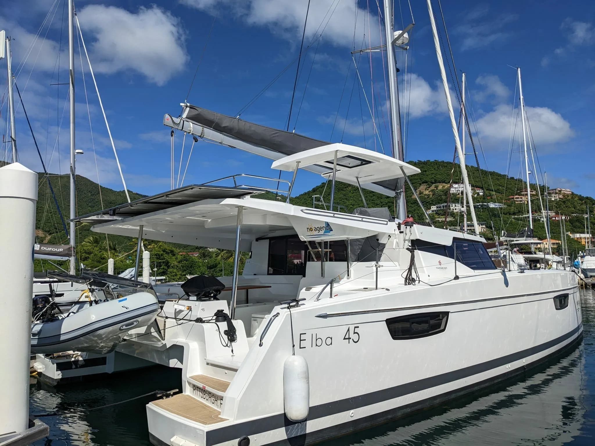 Tekne - Tortola 13.45m Kiralık Fountaine Pajot Elba 45 Katamaran