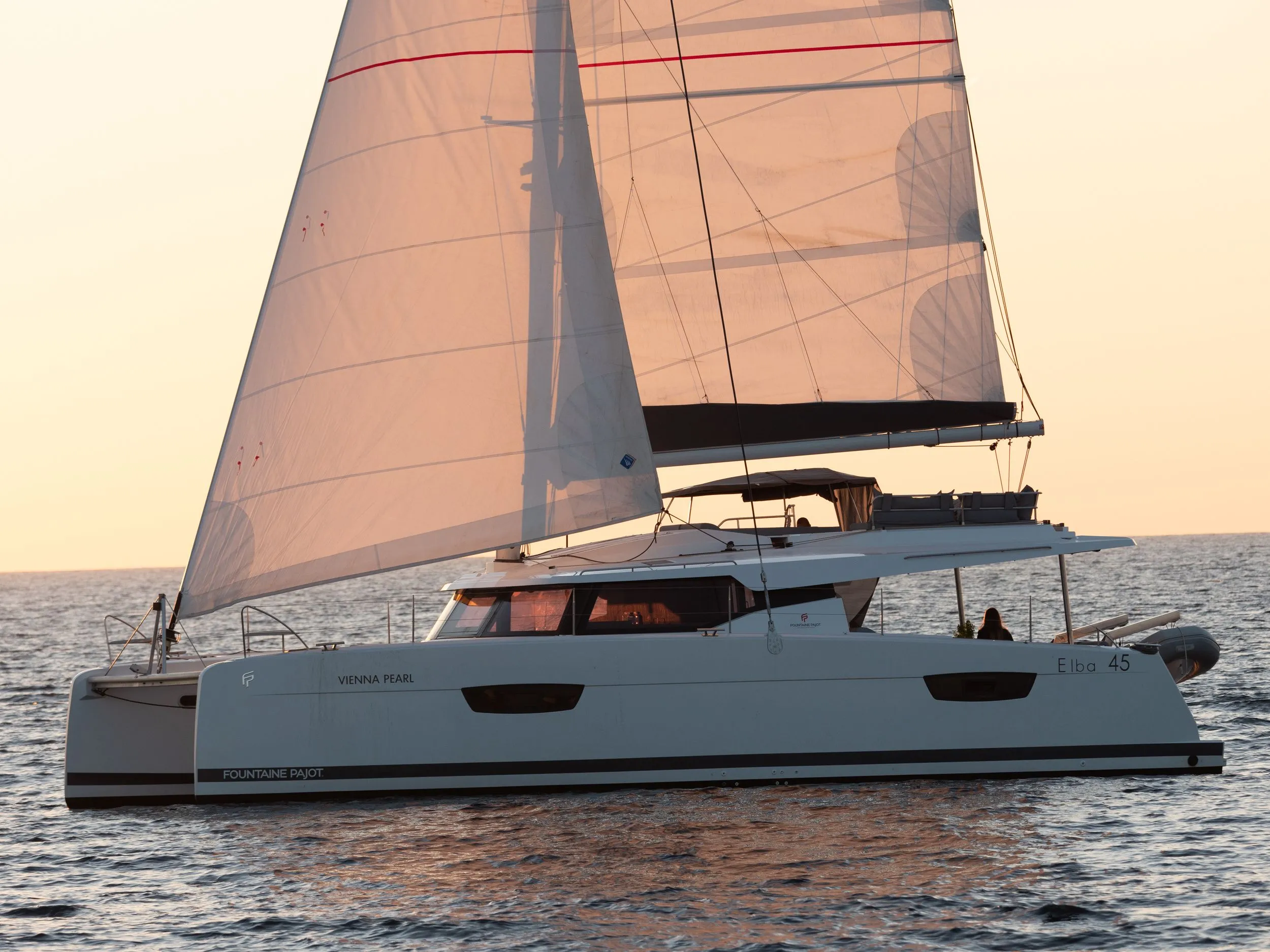 Boot - Rent a 13.45m Fountaine Pajot Elba 45 Catamaran in Preveza