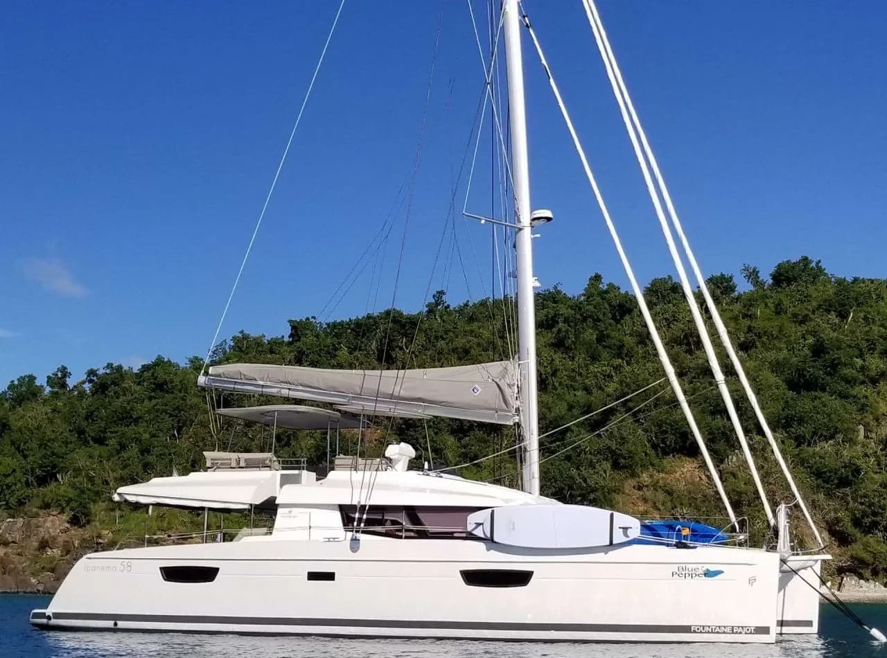 Tekne - Saint Thomas 18.29m Kiralık Fountaine Pajot Ipanema 58 Katamaran