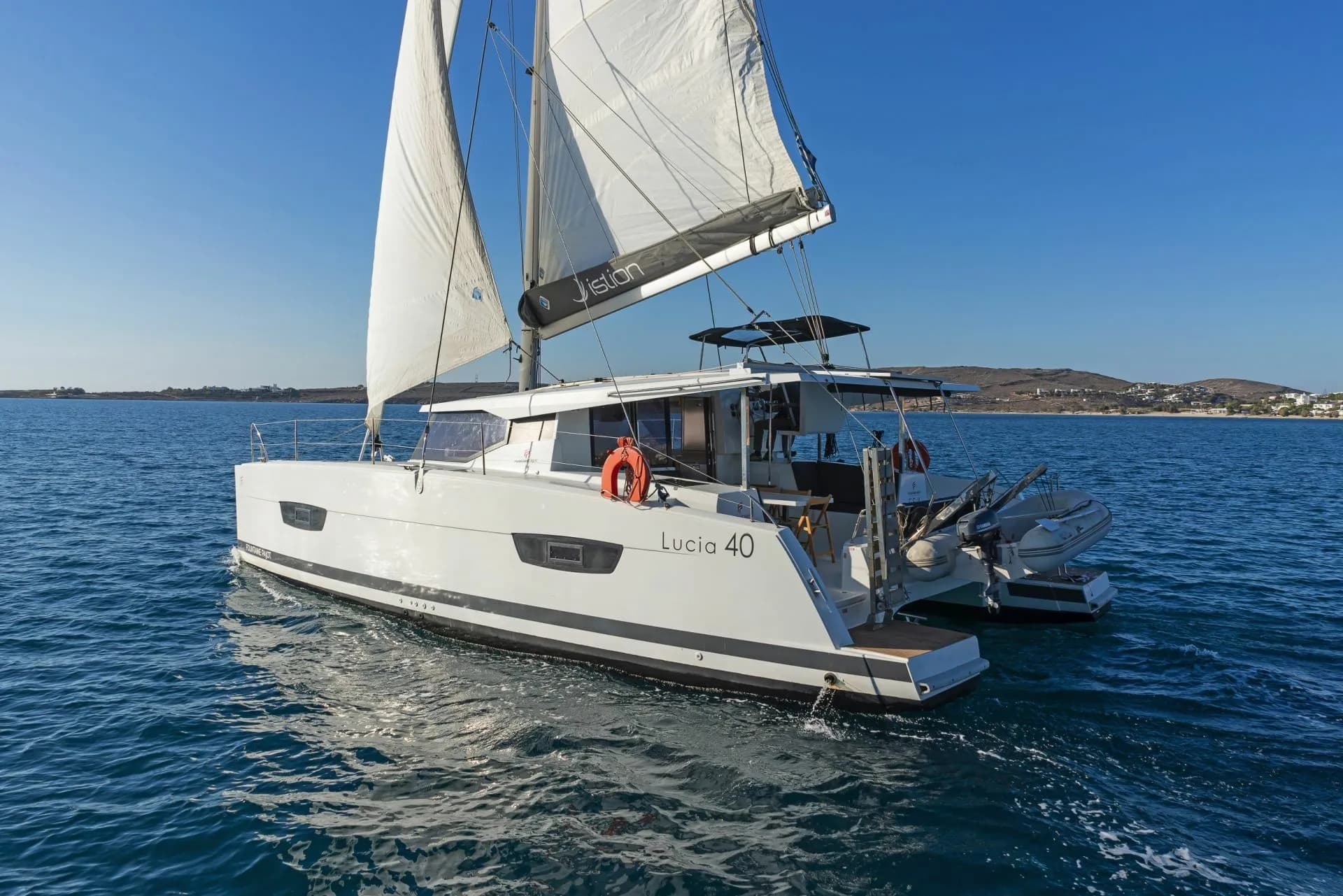 Tekne - Lefkada 11.73m Kiralık Fountaine Pajot Lucia 40 Katamaran