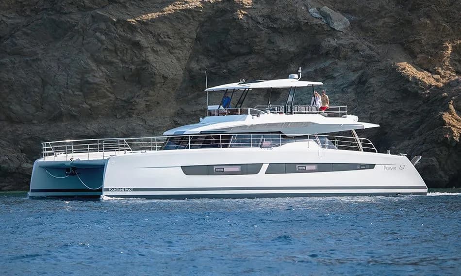 Boat - Explore Athens on a 19.69m Rental Power Catamaran