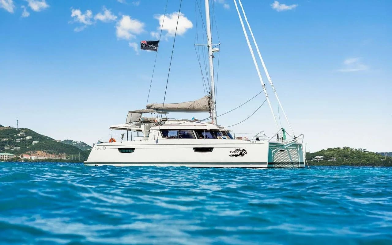 Tekne - Saint Thomas 14.98m Kiralık Katamaran Fountaine Pajot Saba 50