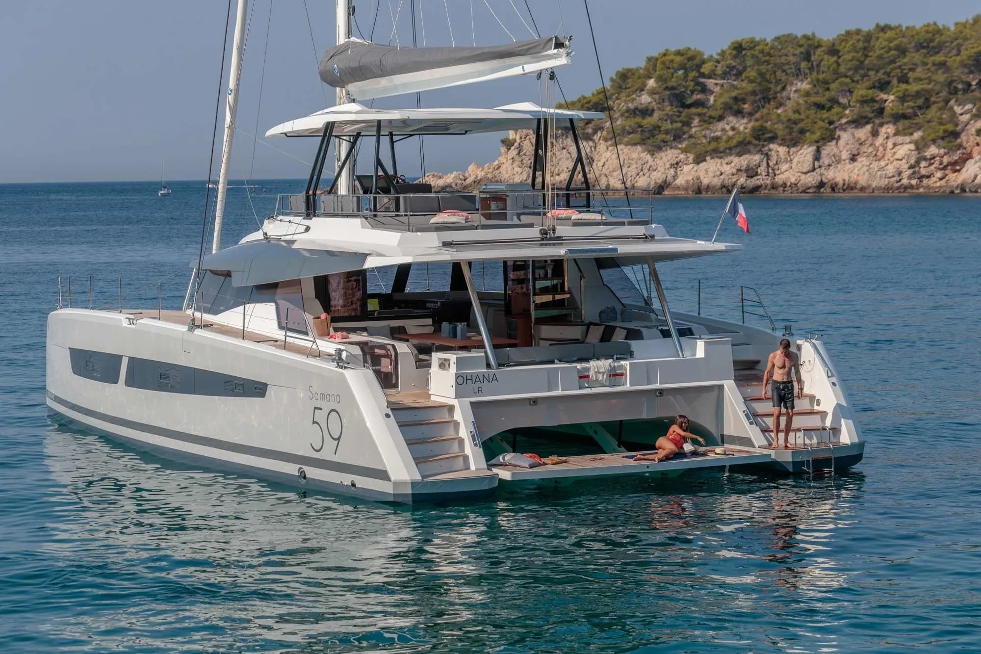 Tekne - Tortola 18.78m Kiralık Fountaine Pajot Samana 59