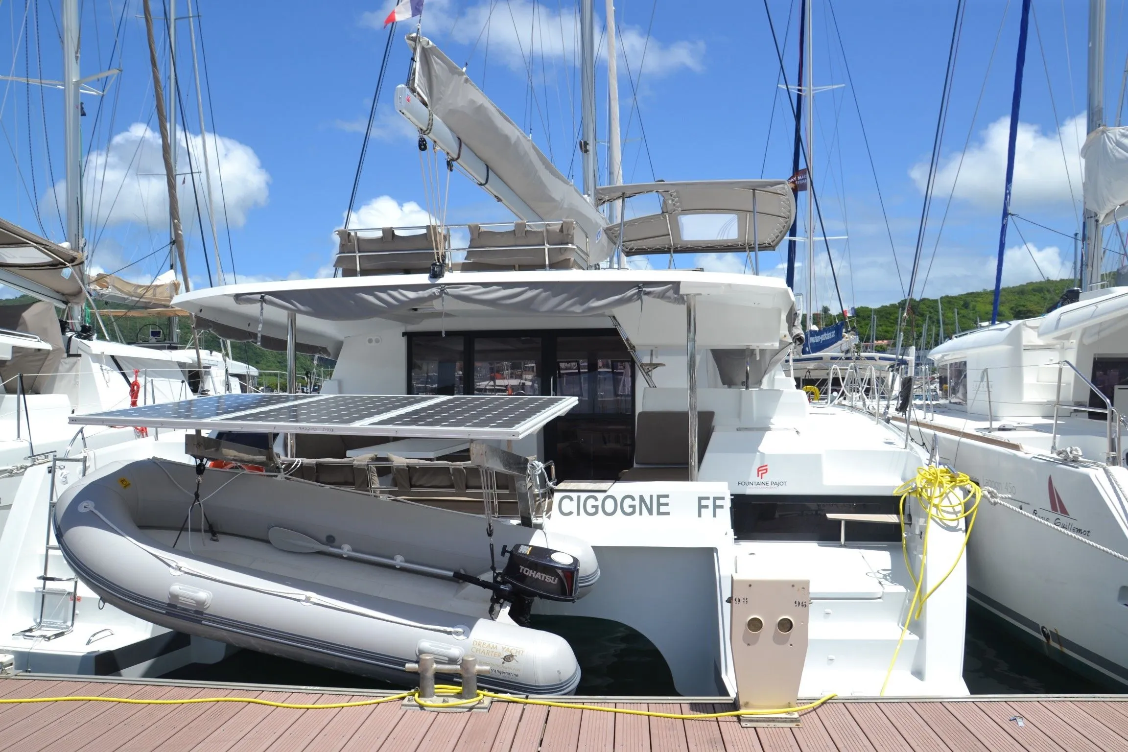 Tekne - Le Marin 13.94m Kiralık Fountaine Pajot Saona 47