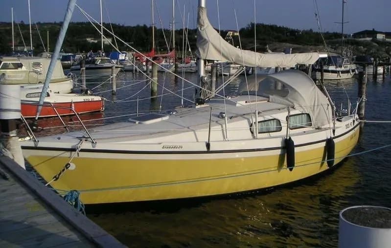Boat - Rent a 7.1m Granada 24 Sailing Yacht in Szczecin